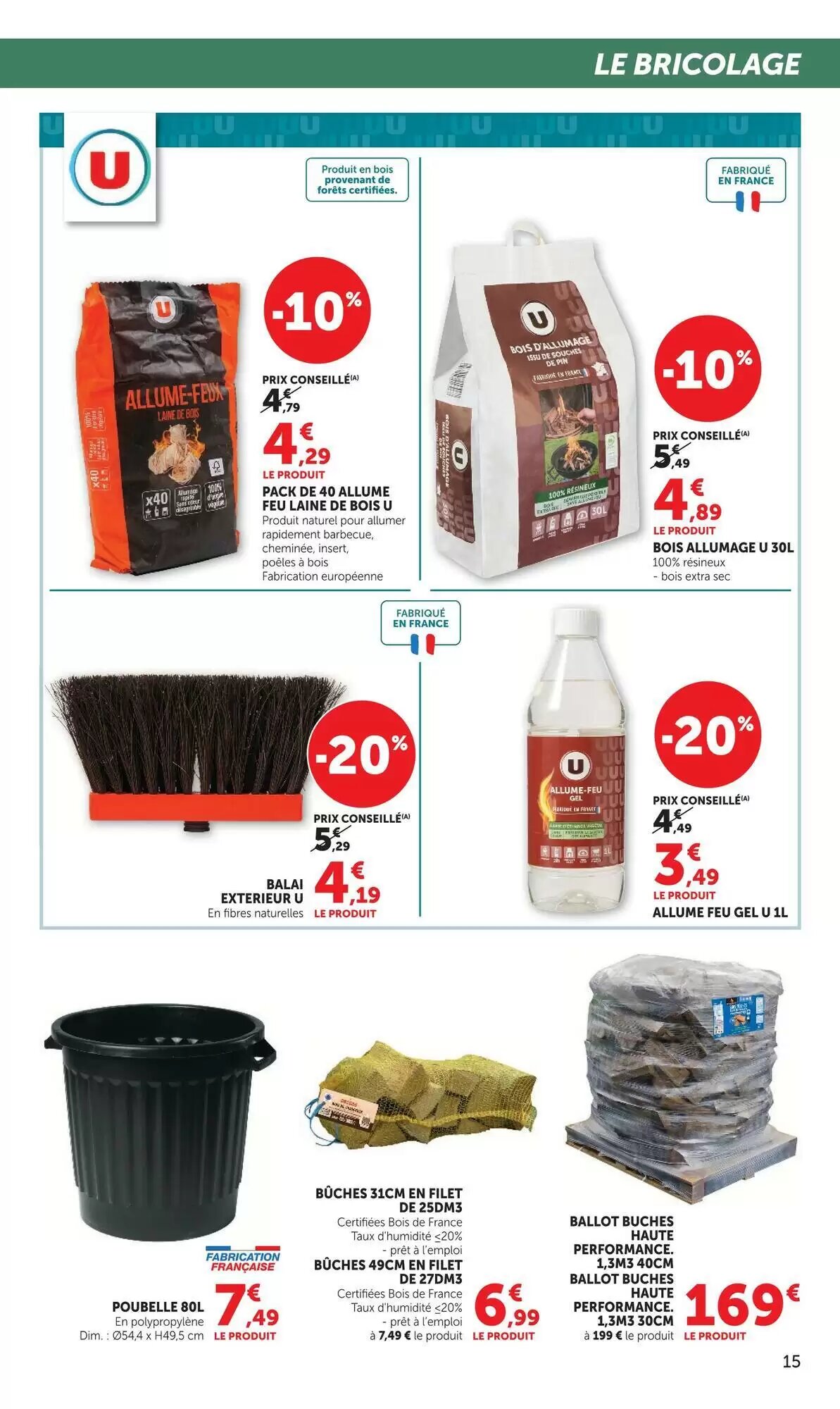 Prospectus promotionnel Super U valable à partir du 15/09/2026 - Page 15.