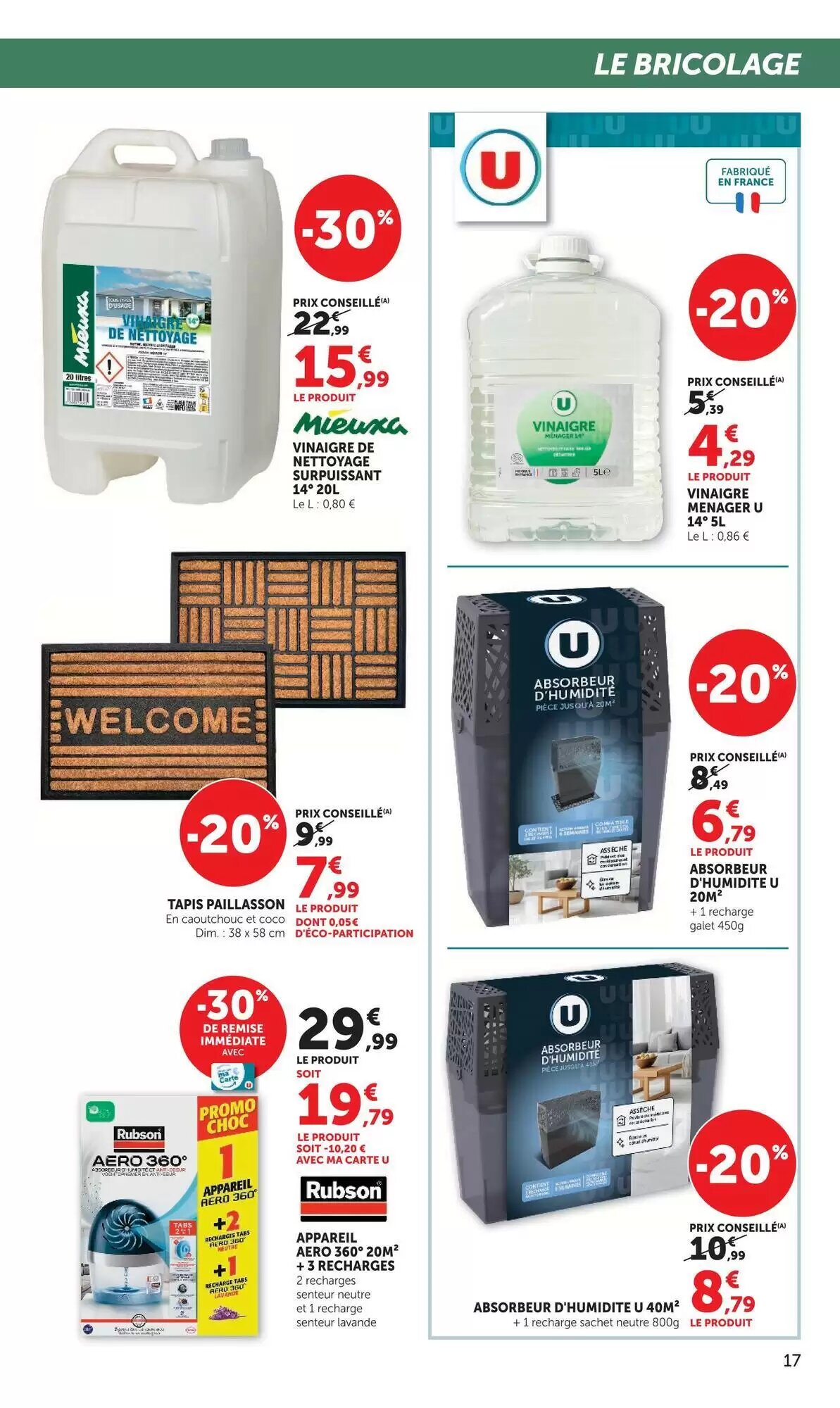 Prospectus promotionnel Super U valable à partir du 15/09/2026 - Page 17.