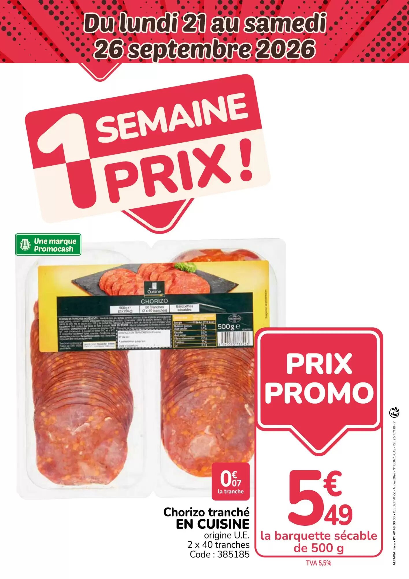Prospectus promotionnel Auchan valable à partir du 15/09/2026 - Page 3.