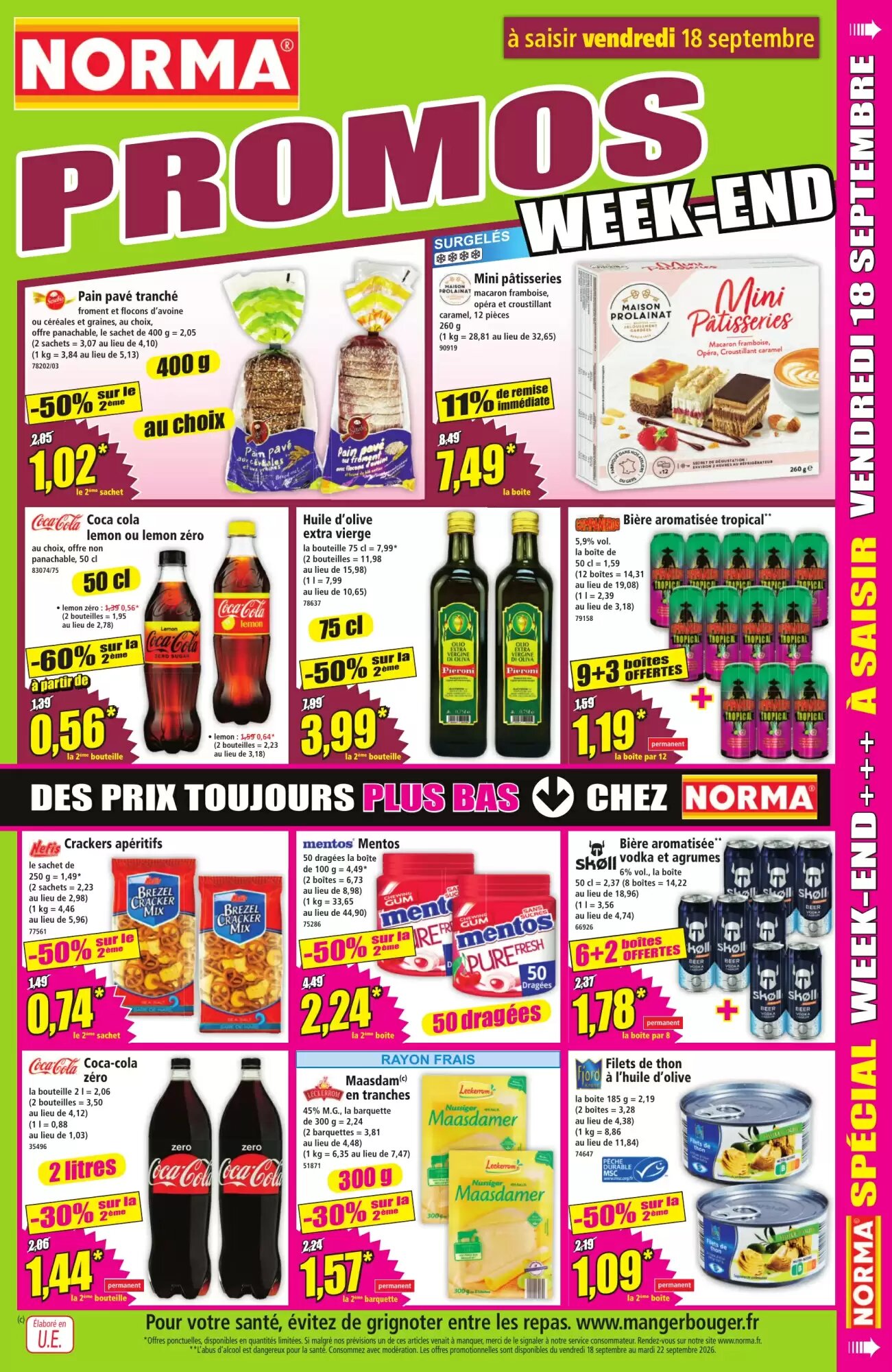 Prospectus promotionnel Norma valable à partir du 16/09/2026 - Page 13.