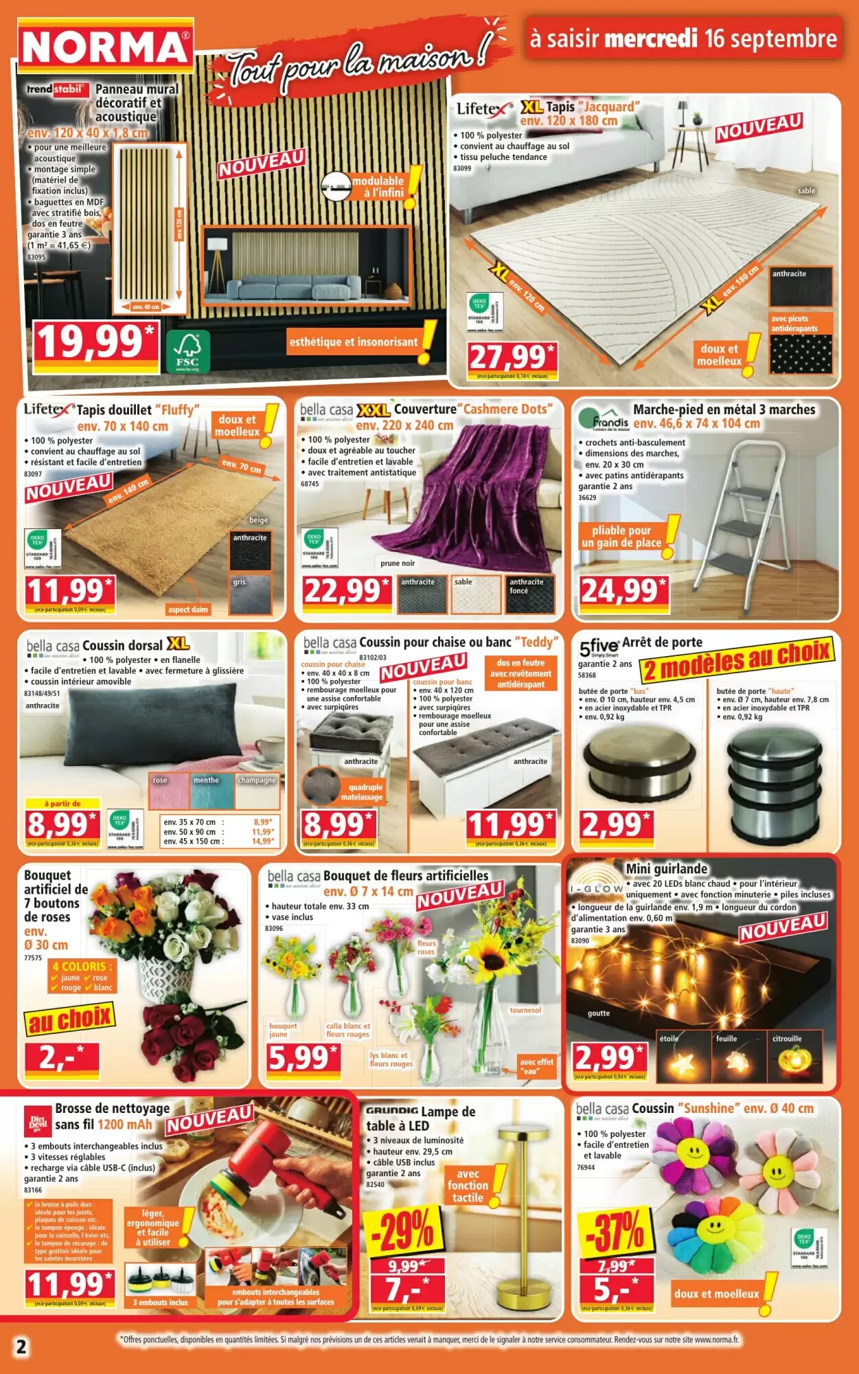 Prospectus promotionnel Norma valable à partir du 16/09/2026 - Page 2.
