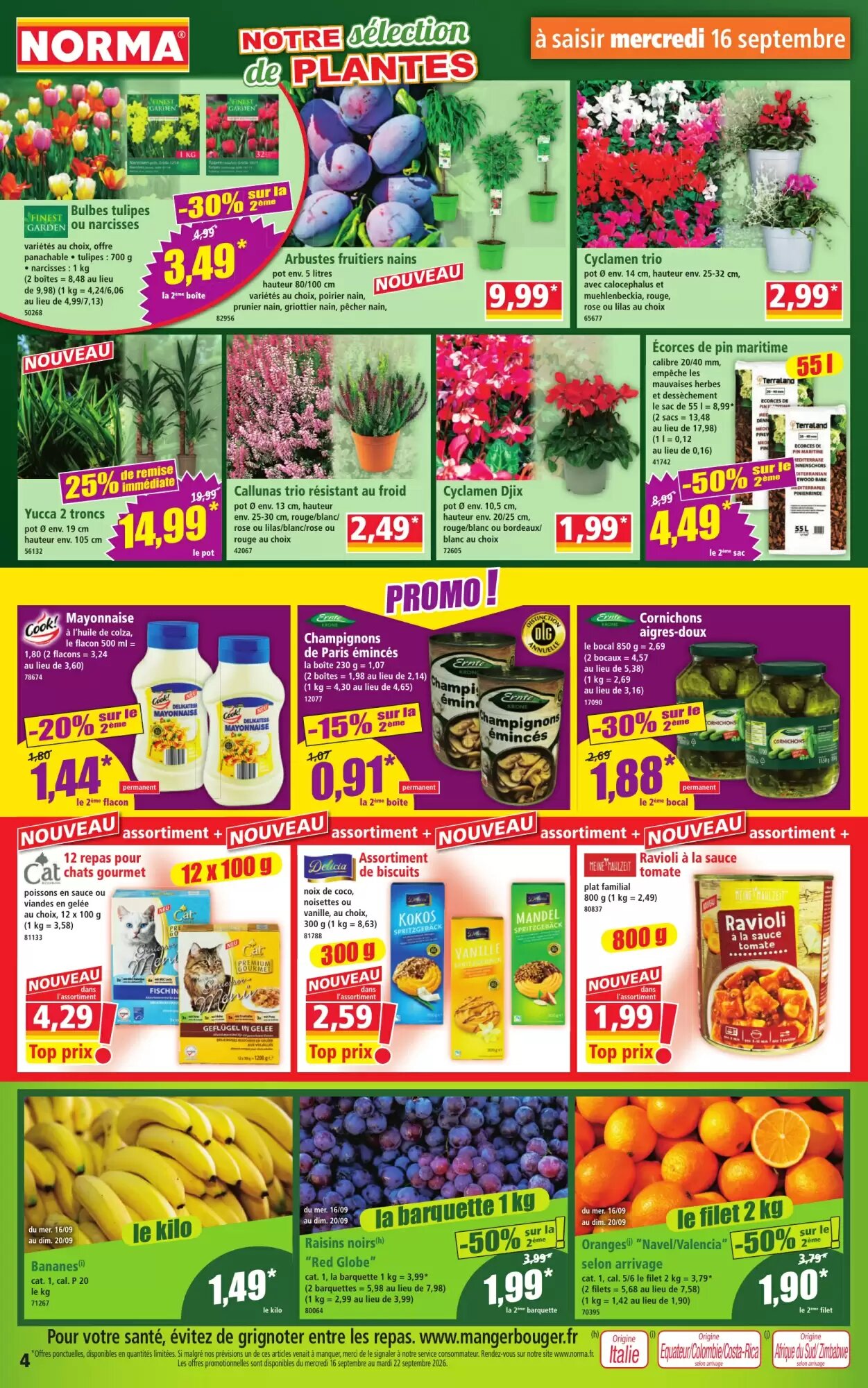 Prospectus promotionnel Norma valable à partir du 16/09/2026 - Page 4.