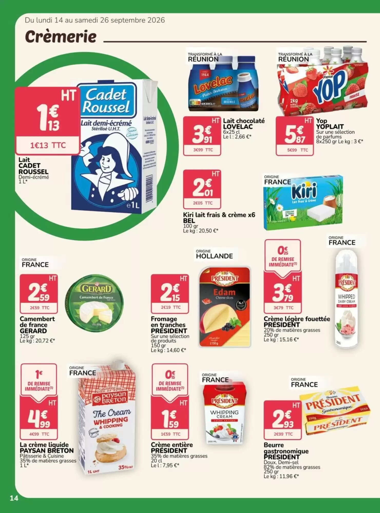 Prospectus promotionnel Promocash valable à partir du 16/09/2026 - Page 12.