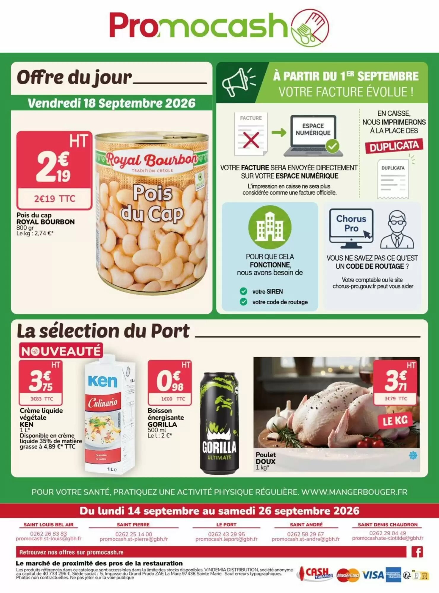 Prospectus promotionnel Promocash valable à partir du 16/09/2026 - Page 16.