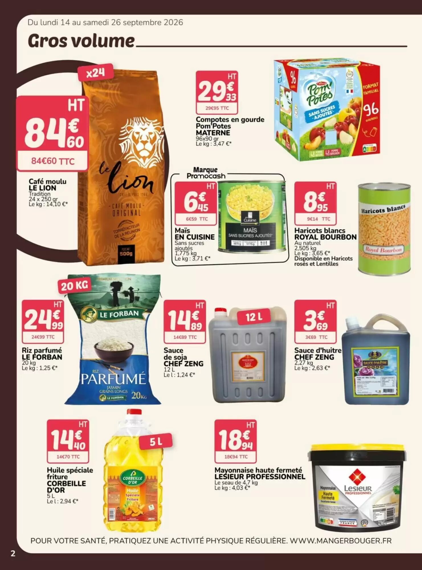 Prospectus promotionnel Promocash valable à partir du 16/09/2026 - Page 2.