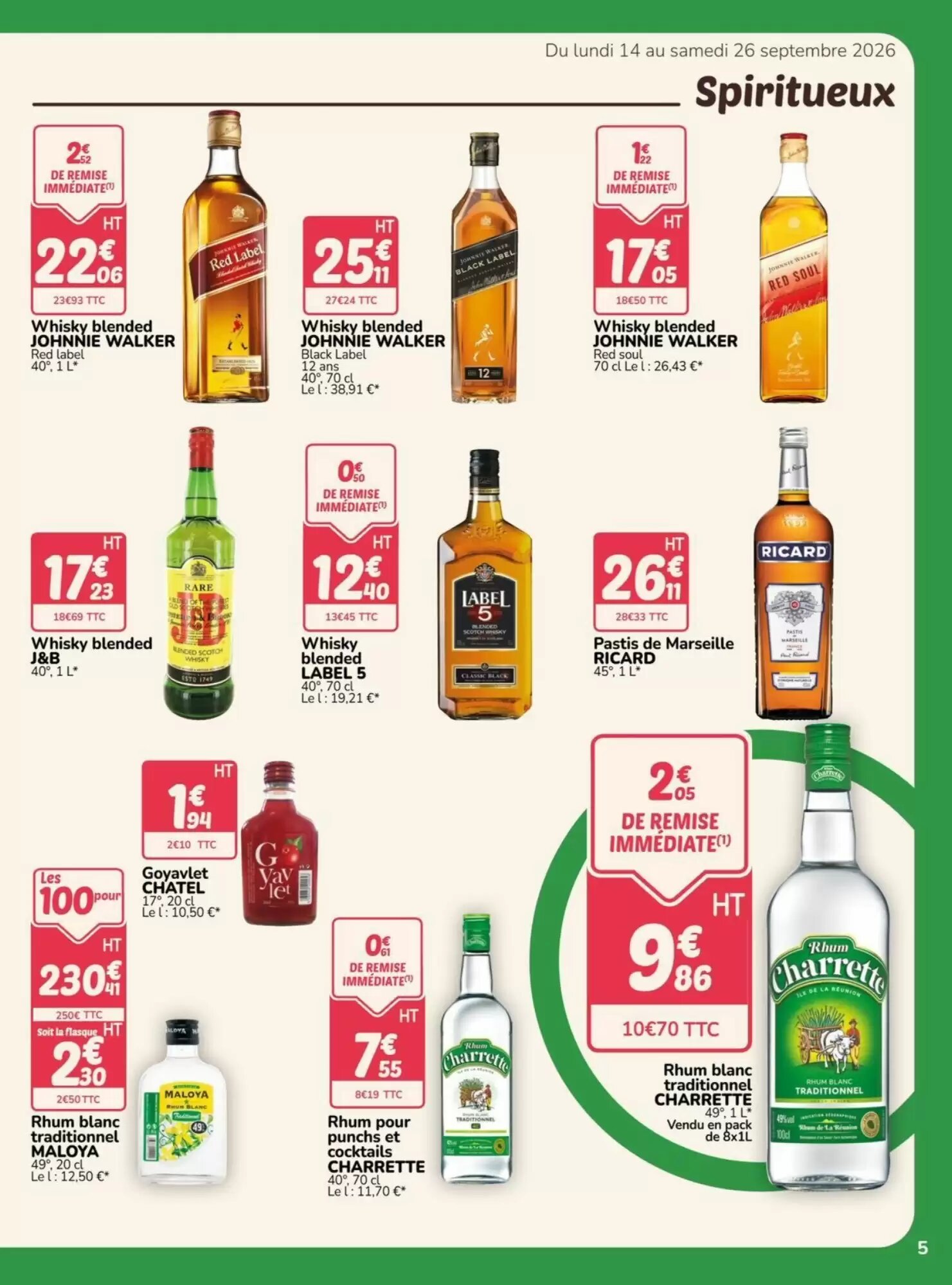 Prospectus promotionnel Promocash valable à partir du 16/09/2026 - Page 5.