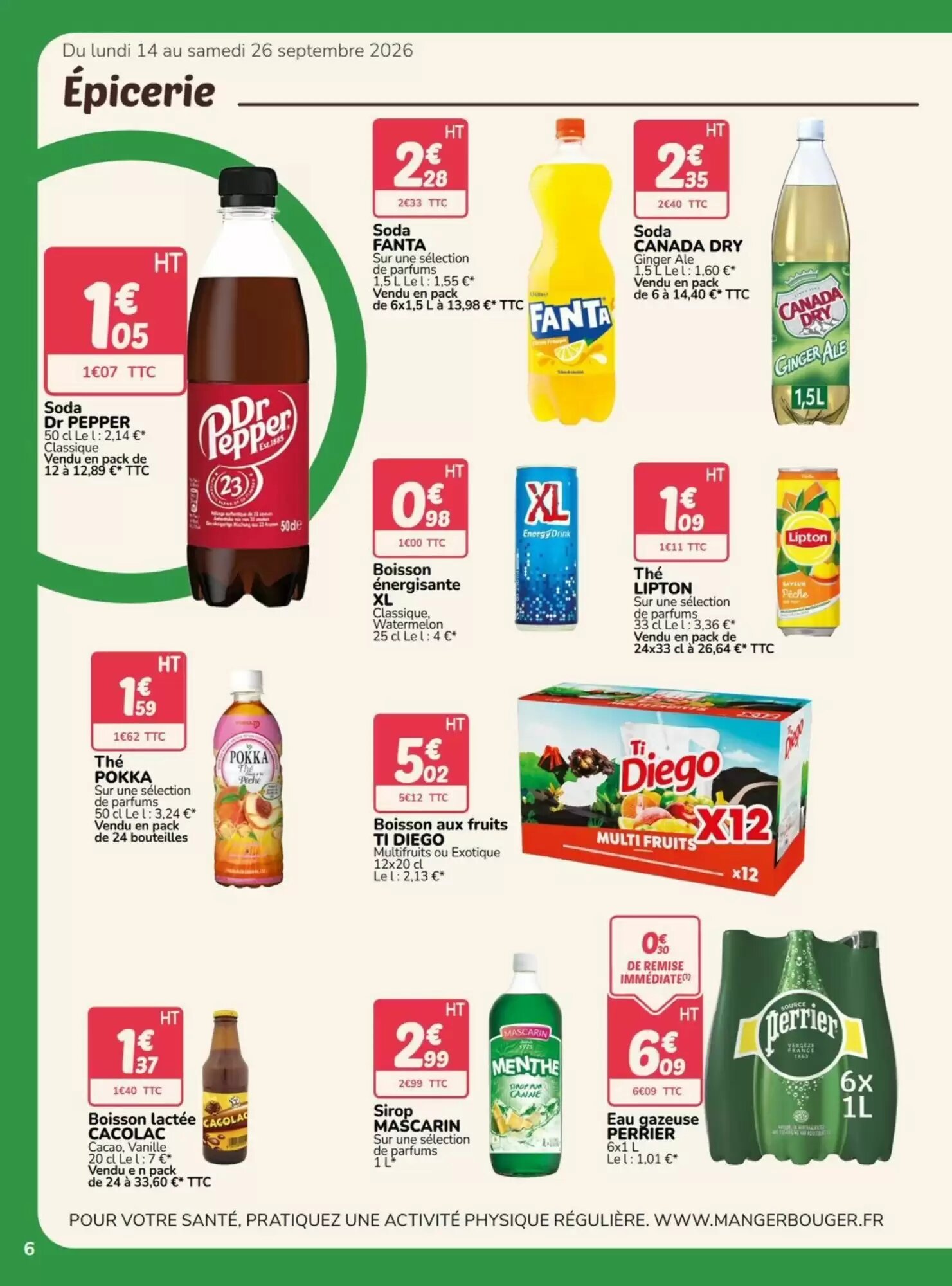 Prospectus promotionnel Promocash valable à partir du 16/09/2026 - Page 6.