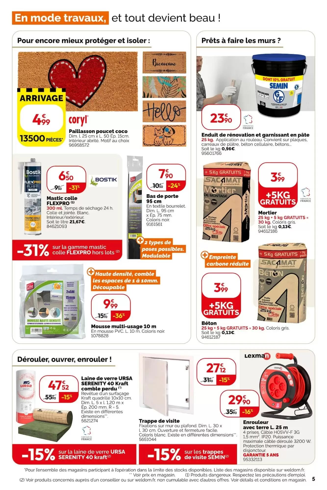 Prospectus promotionnel Weldom valable à partir du 16/09/2026 - Page 5.