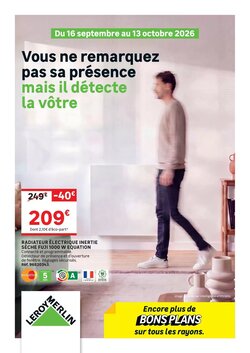 Prospectus promotionnel Leroy Merlin valable à partir du 16/09/2026