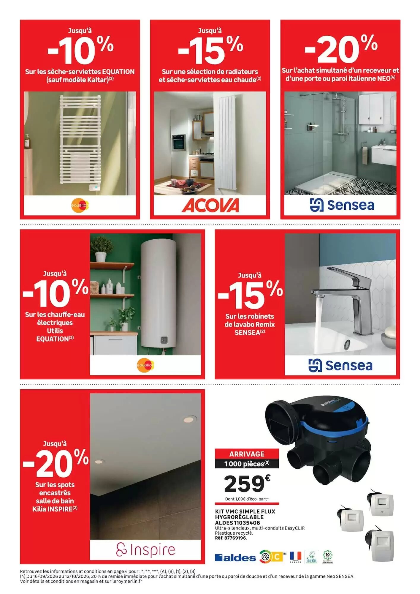 Prospectus promotionnel Leroy Merlin valable à partir du 16/09/2026 - Page 2.