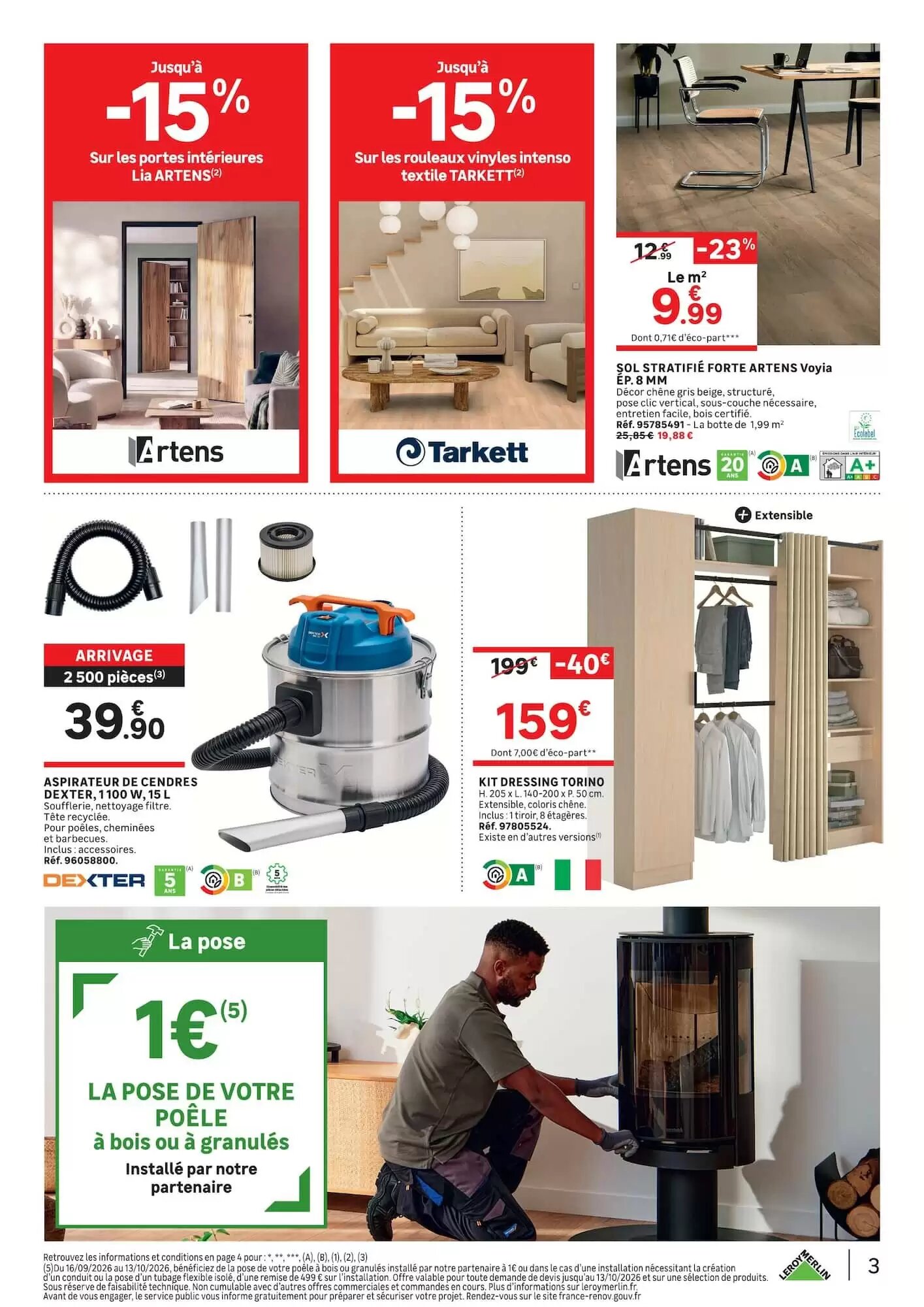 Prospectus promotionnel Leroy Merlin valable à partir du 16/09/2026 - Page 3.