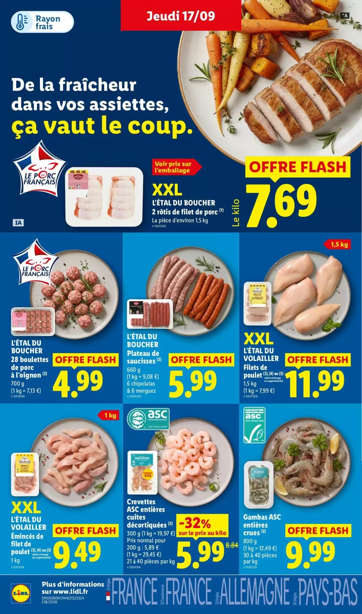 Prospectus promotionnel Lidl valable à partir du 17/09/2026 - Page 10.