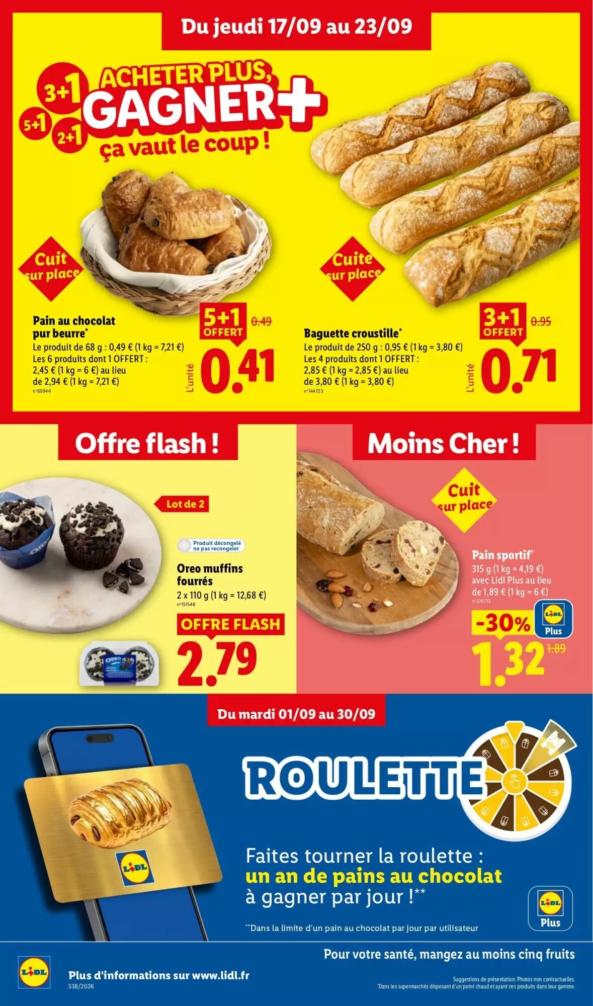 Prospectus promotionnel Lidl valable à partir du 17/09/2026 - Page 12.