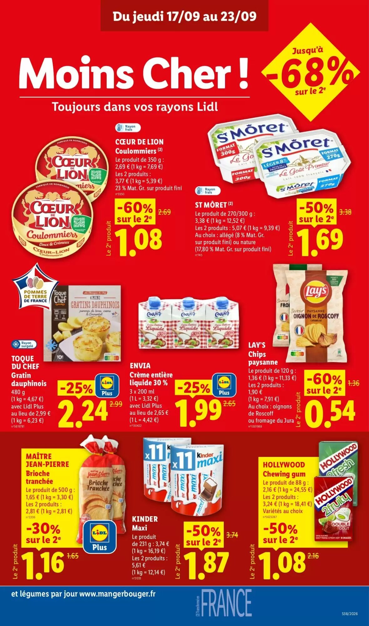Prospectus promotionnel Lidl valable à partir du 17/09/2026 - Page 13.