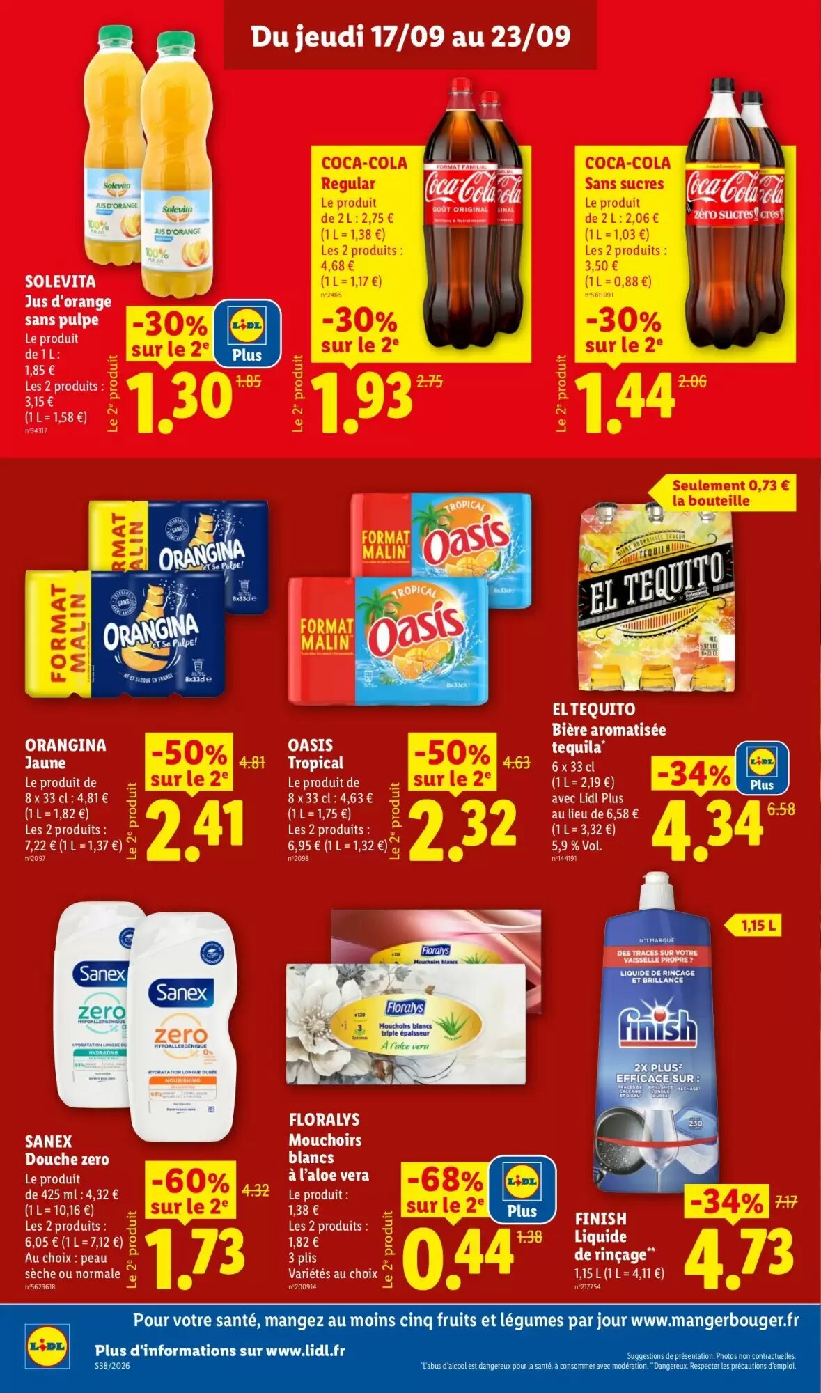 Prospectus promotionnel Lidl valable à partir du 17/09/2026 - Page 14.