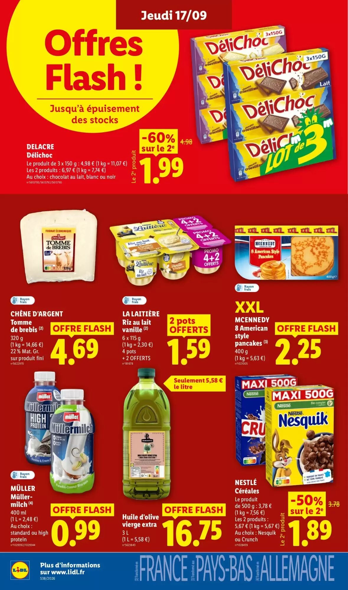 Prospectus promotionnel Lidl valable à partir du 17/09/2026 - Page 16.