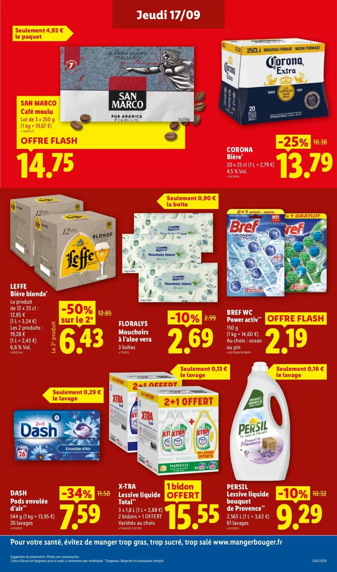 Prospectus promotionnel Lidl valable à partir du 17/09/2026 - Page 17.