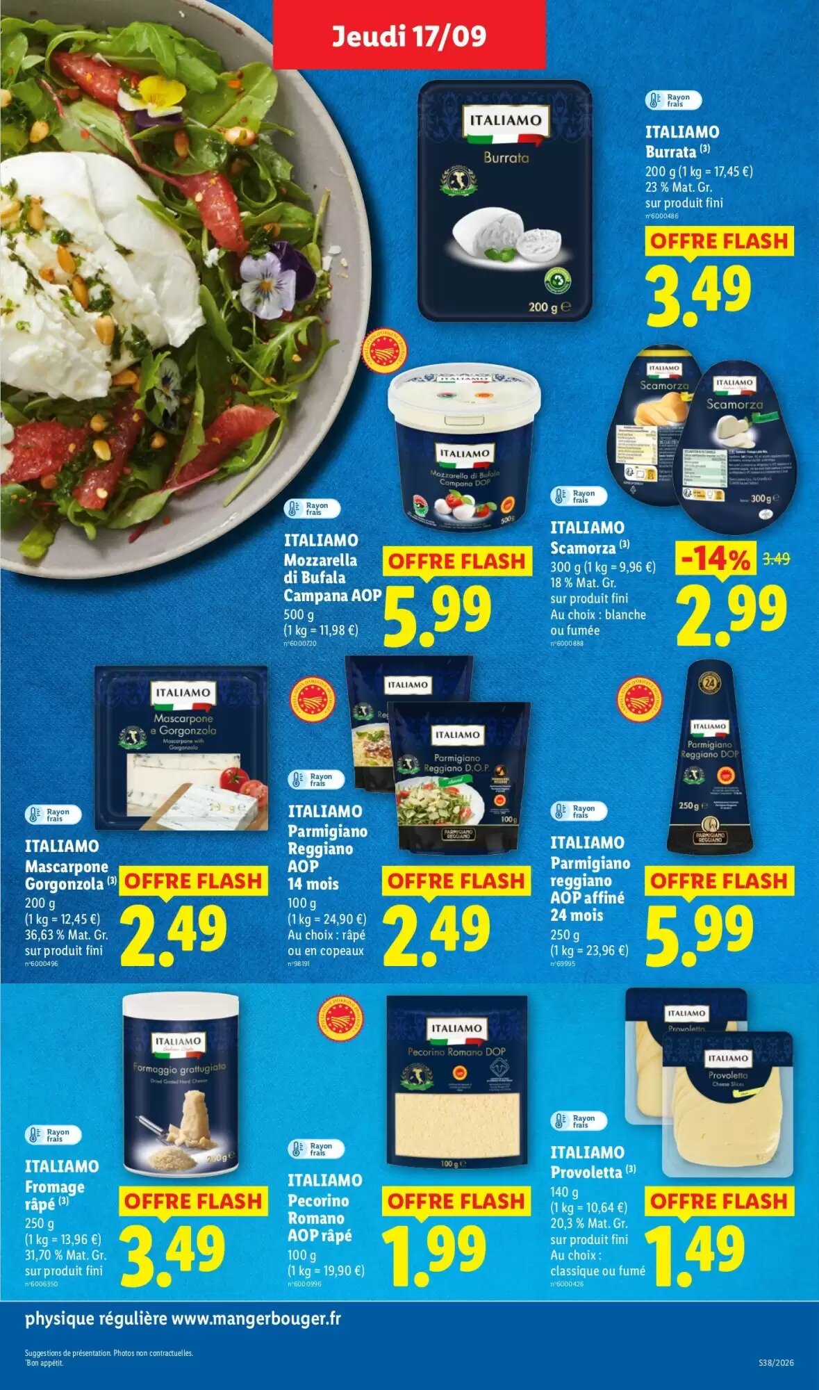 Prospectus promotionnel Lidl valable à partir du 17/09/2026 - Page 19.