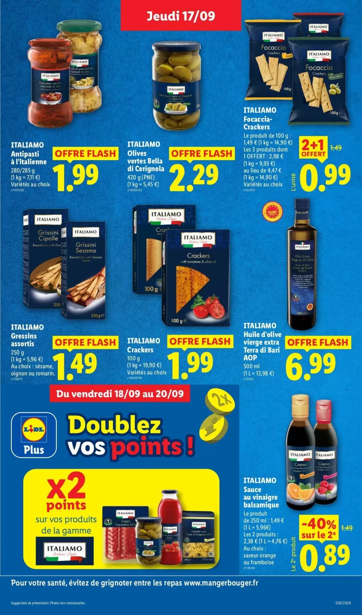 Prospectus promotionnel Lidl valable à partir du 17/09/2026 - Page 21.