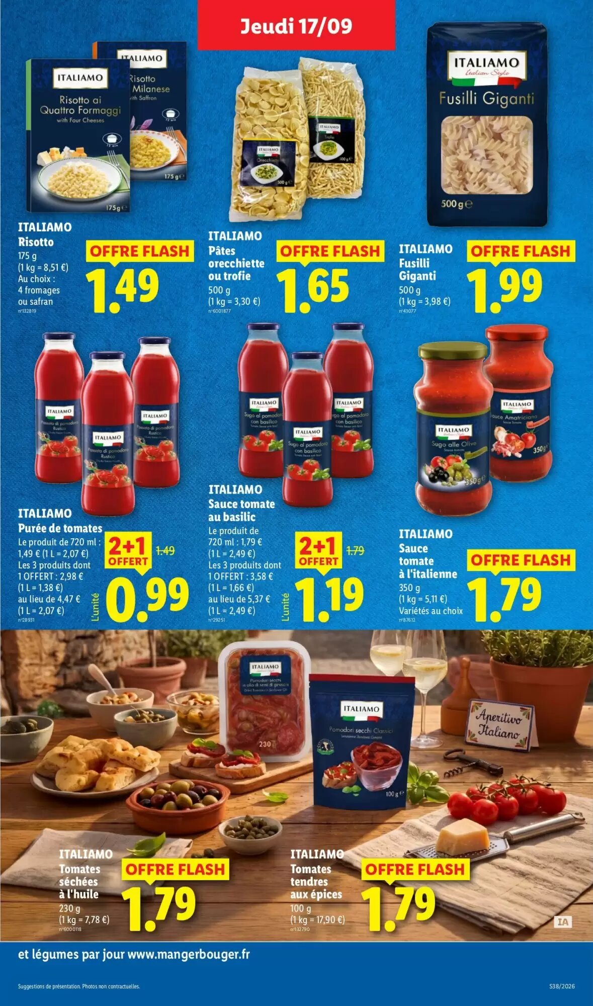 Prospectus promotionnel Lidl valable à partir du 17/09/2026 - Page 23.