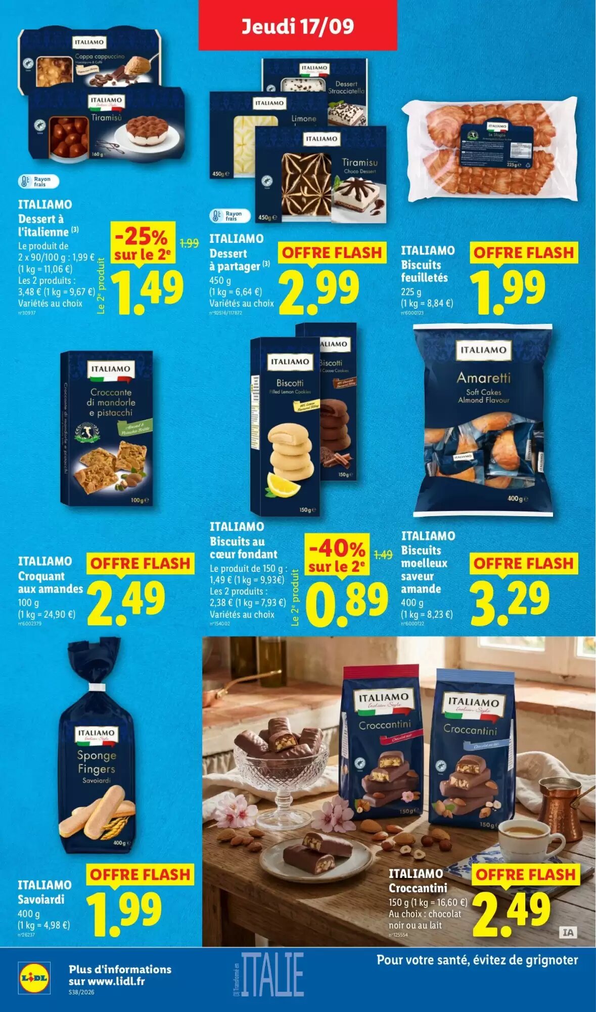 Prospectus promotionnel Lidl valable à partir du 17/09/2026 - Page 24.
