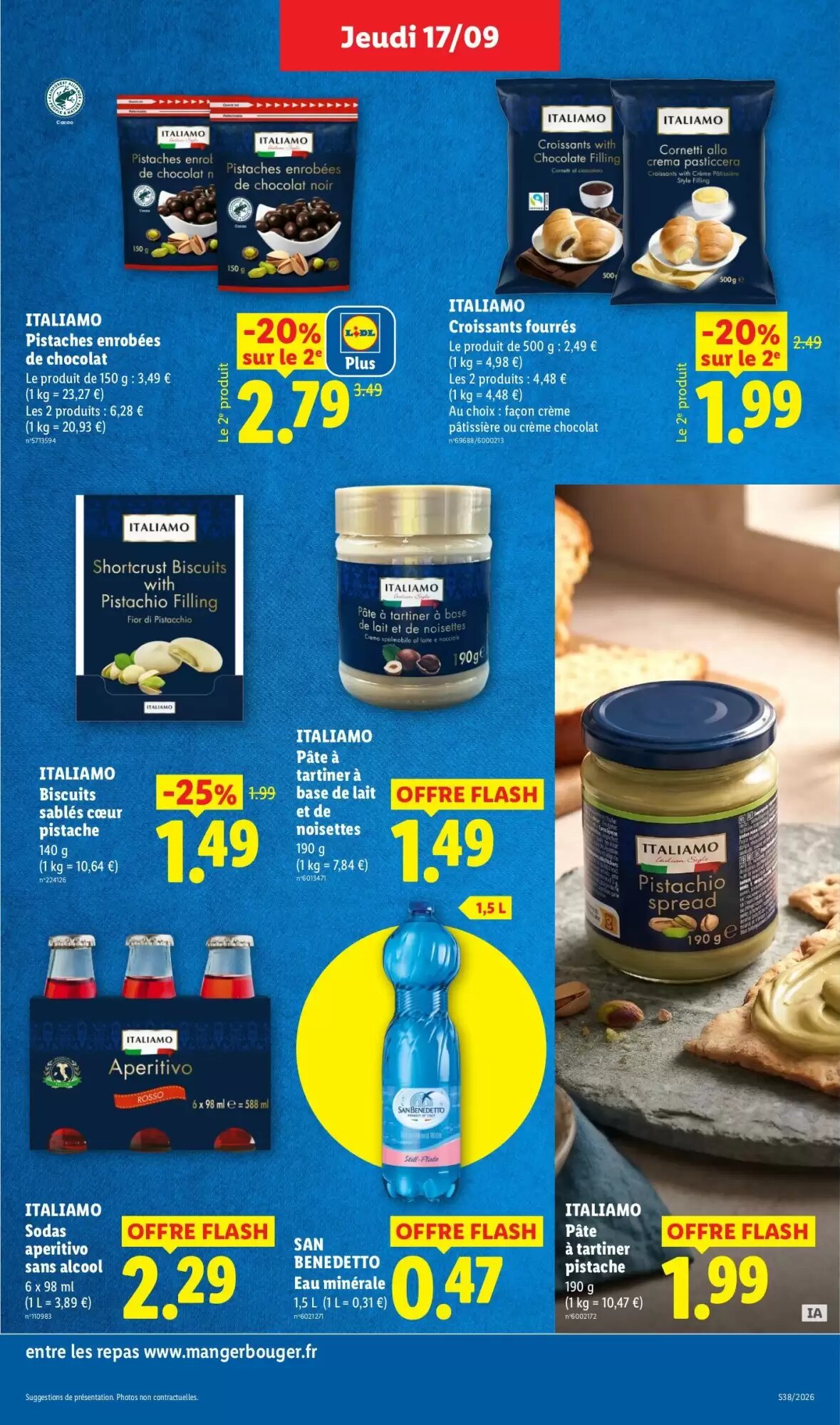 Prospectus promotionnel Lidl valable à partir du 17/09/2026 - Page 25.