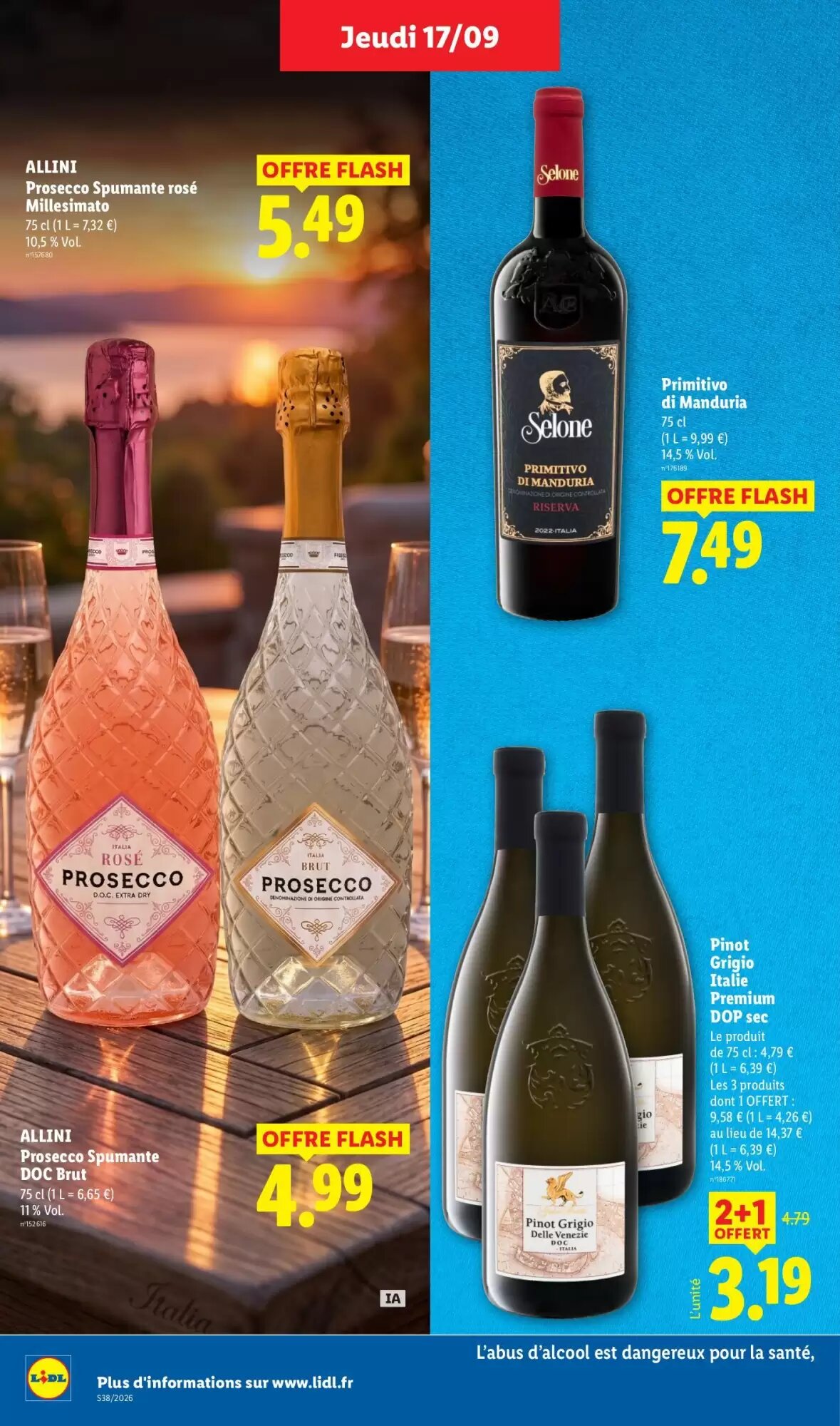 Prospectus promotionnel Lidl valable à partir du 17/09/2026 - Page 26.
