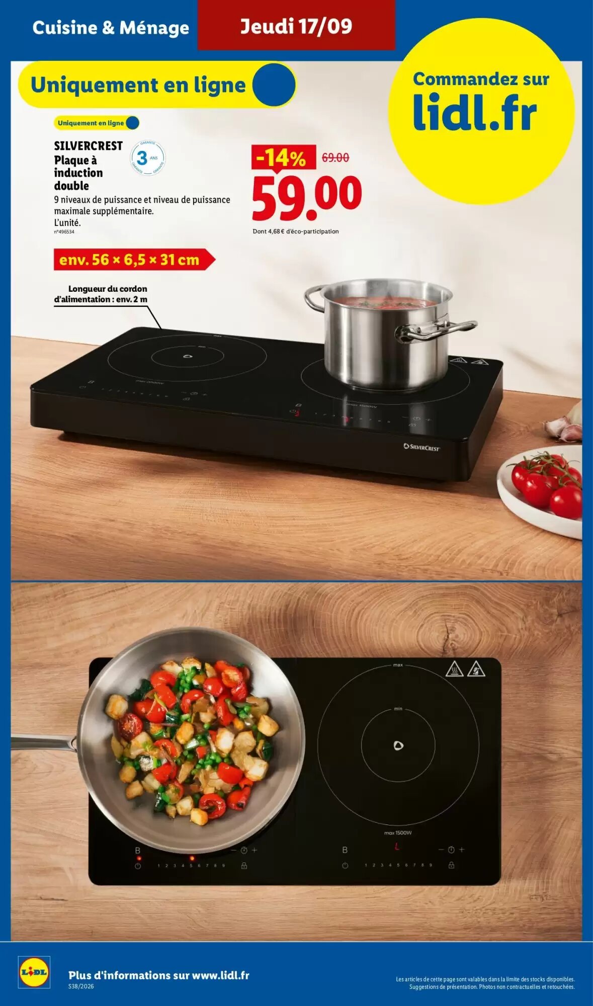 Prospectus promotionnel Lidl valable à partir du 17/09/2026 - Page 30.