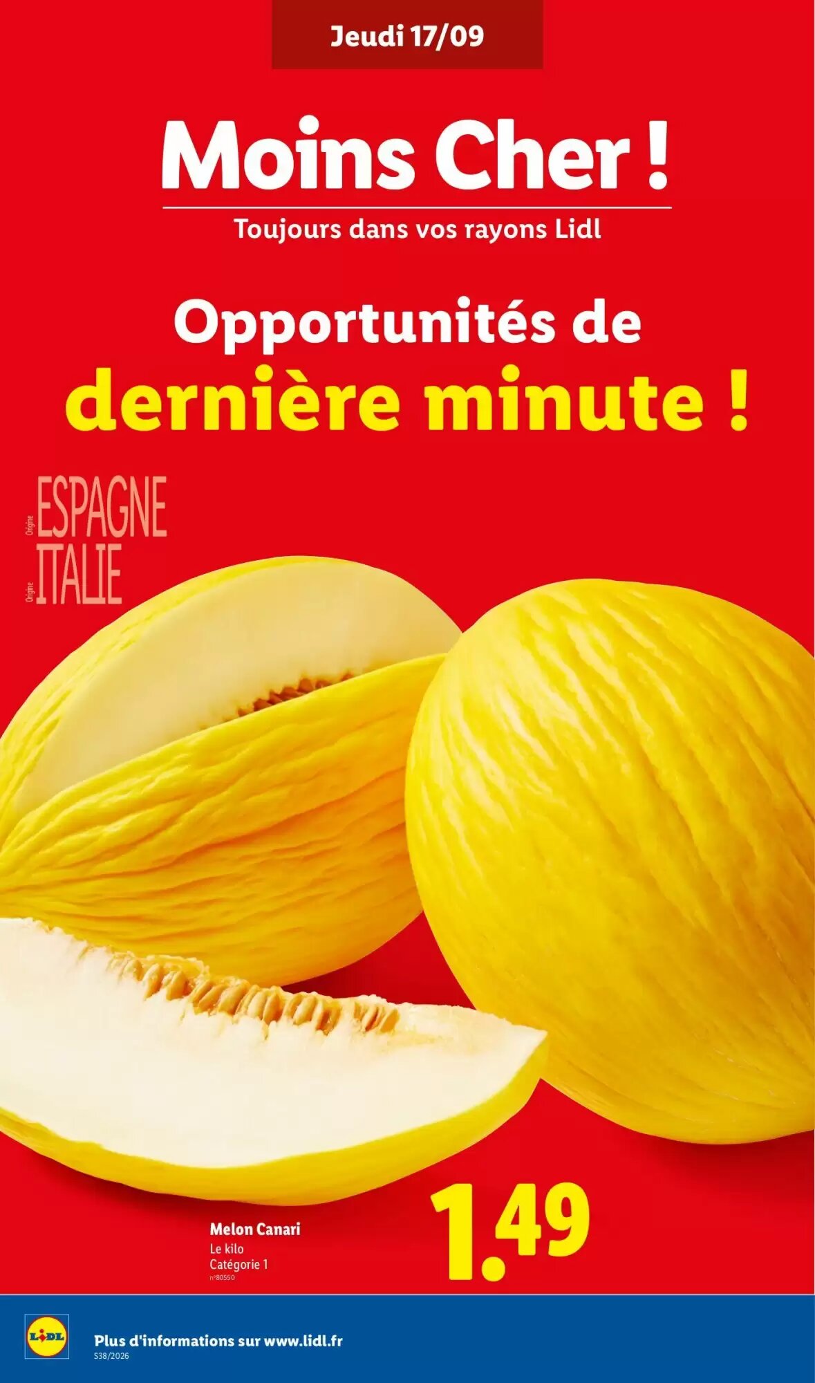 Prospectus promotionnel Lidl valable à partir du 17/09/2026 - Page 4.