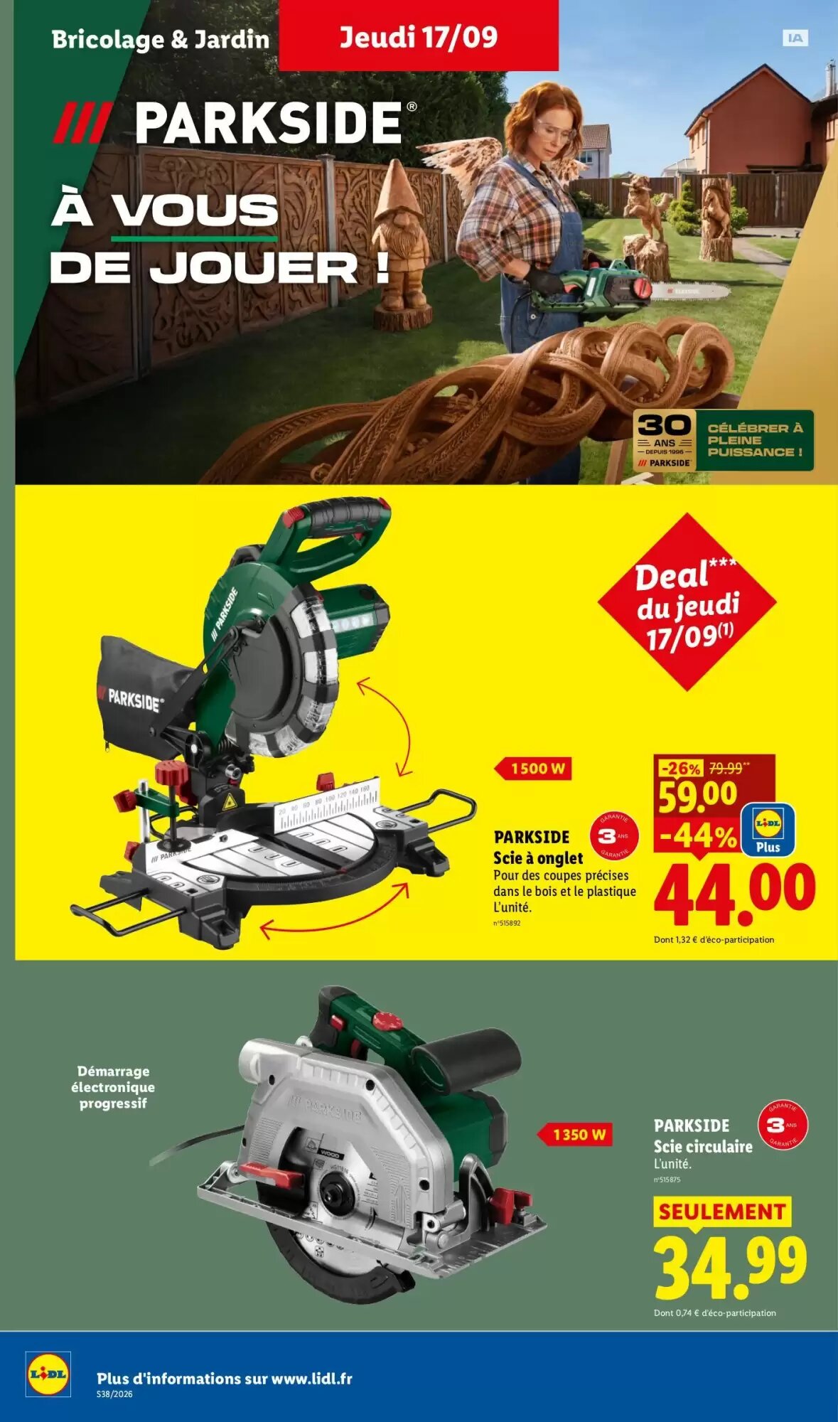 Prospectus promotionnel Lidl valable à partir du 17/09/2026 - Page 42.