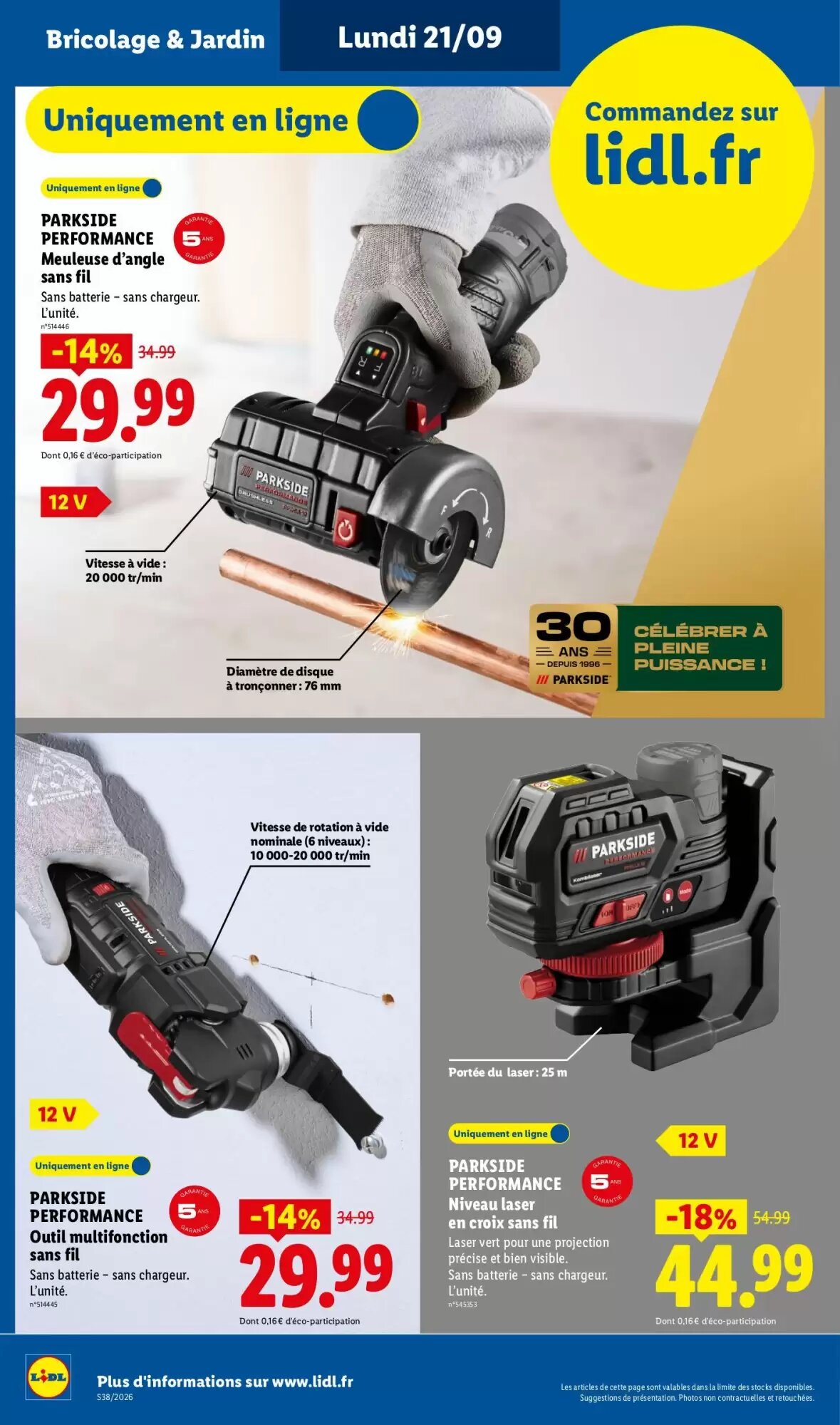 Prospectus promotionnel Lidl valable à partir du 17/09/2026 - Page 46.
