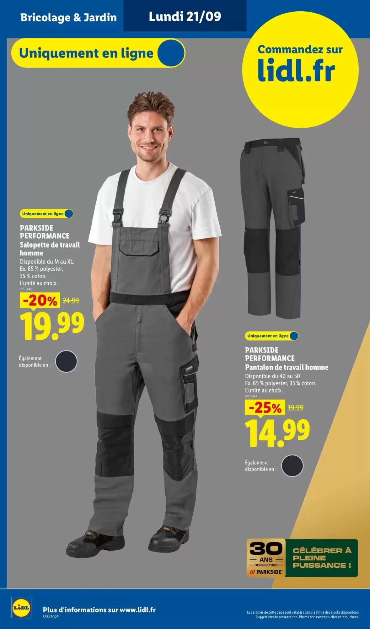 Prospectus promotionnel Lidl valable à partir du 17/09/2026 - Page 48.