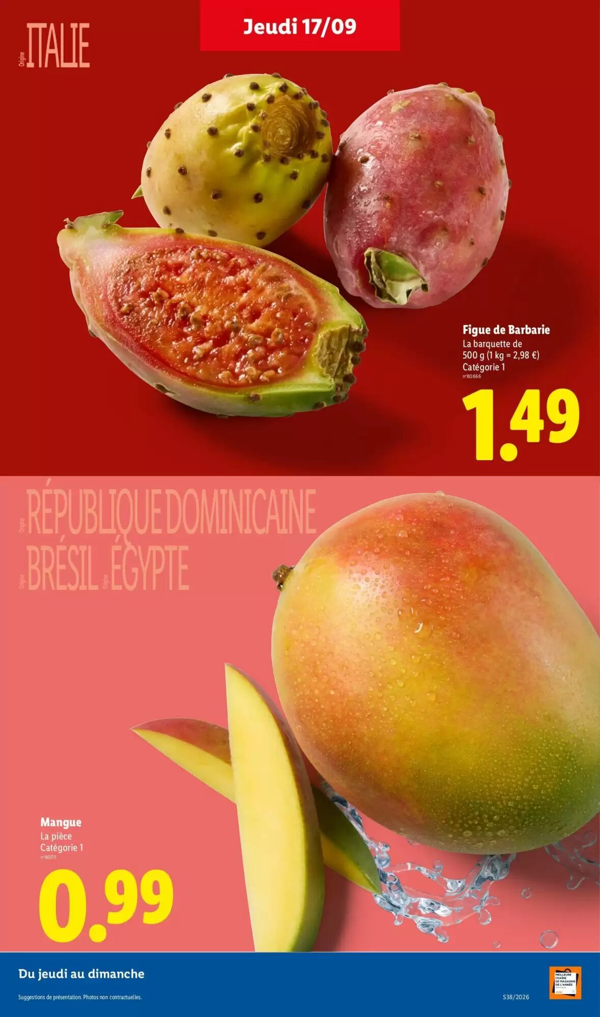 Prospectus promotionnel Lidl valable à partir du 17/09/2026 - Page 5.