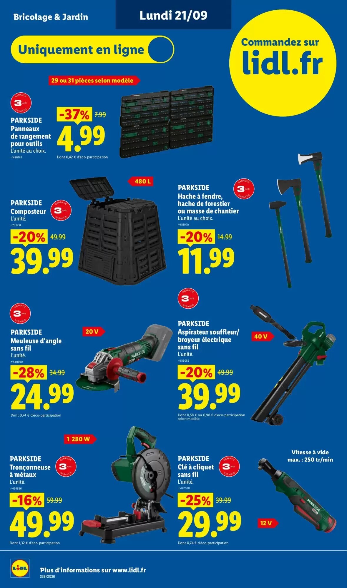 Prospectus promotionnel Lidl valable à partir du 17/09/2026 - Page 52.