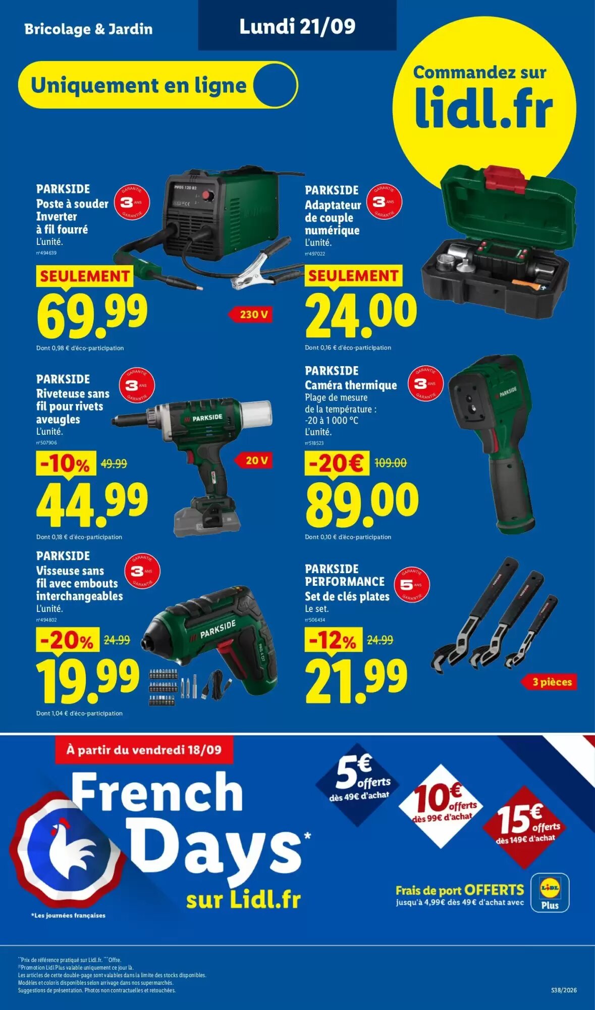 Prospectus promotionnel Lidl valable à partir du 17/09/2026 - Page 53.
