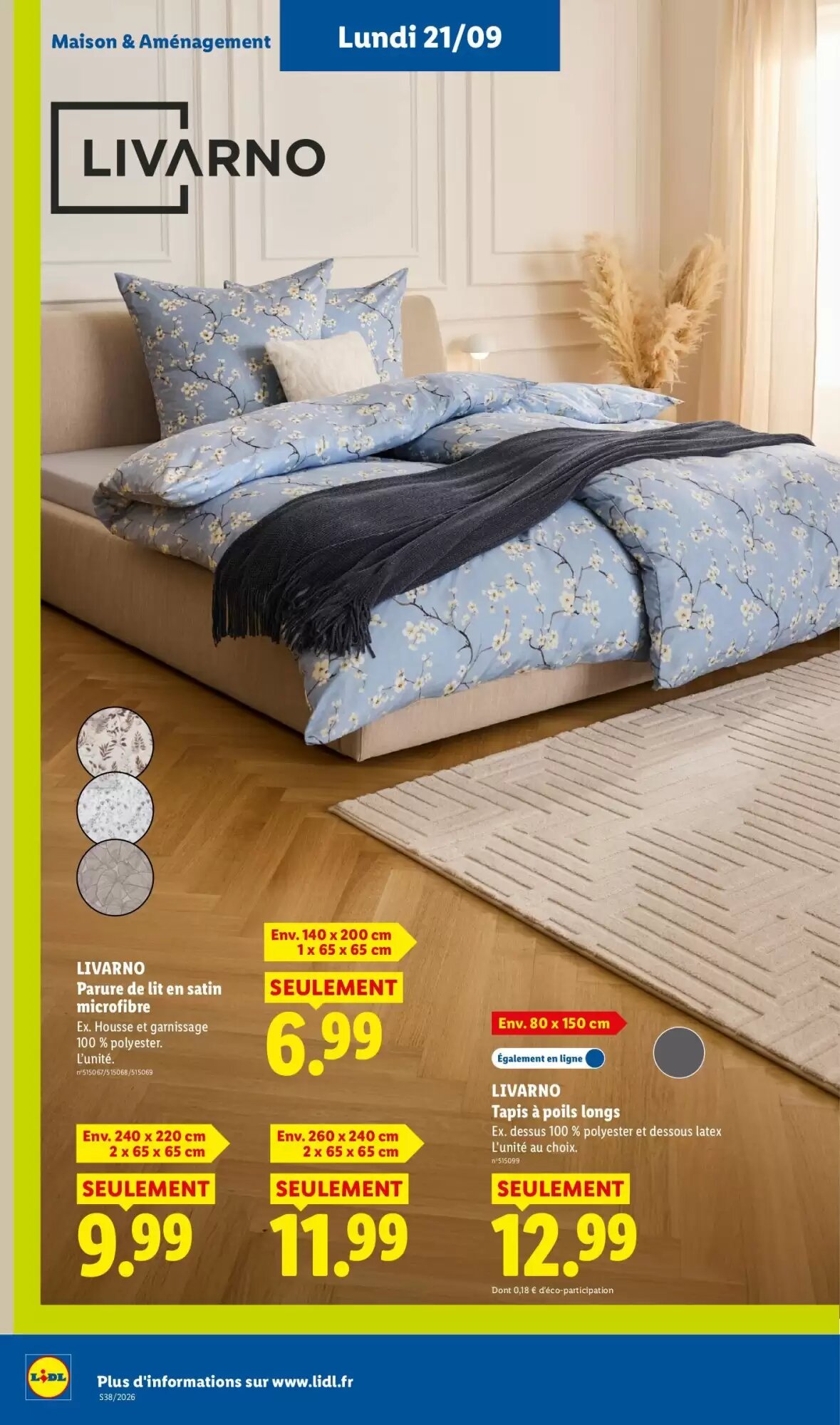 Prospectus promotionnel Lidl valable à partir du 17/09/2026 - Page 60.