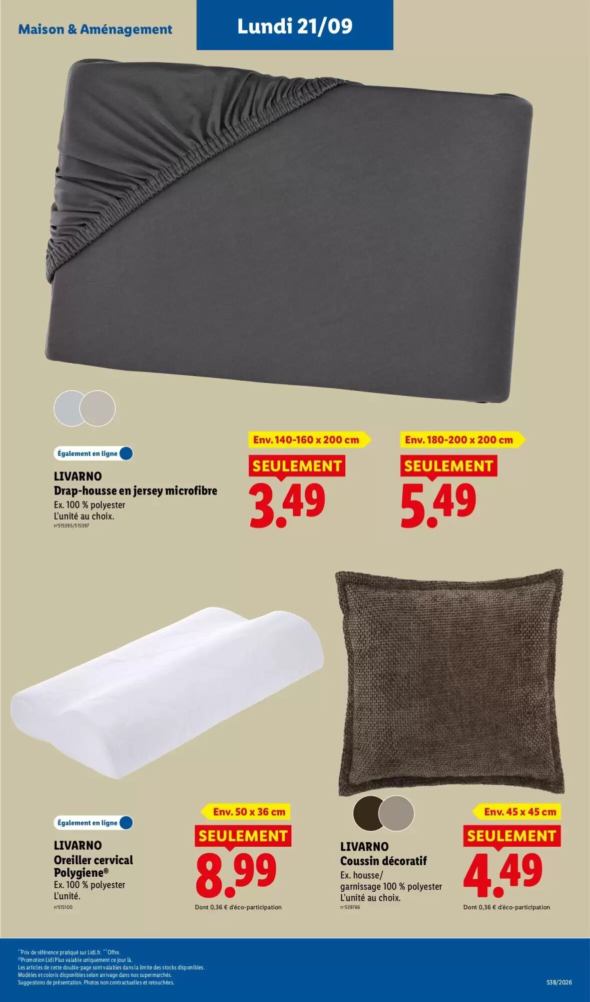 Prospectus promotionnel Lidl valable à partir du 17/09/2026 - Page 61.
