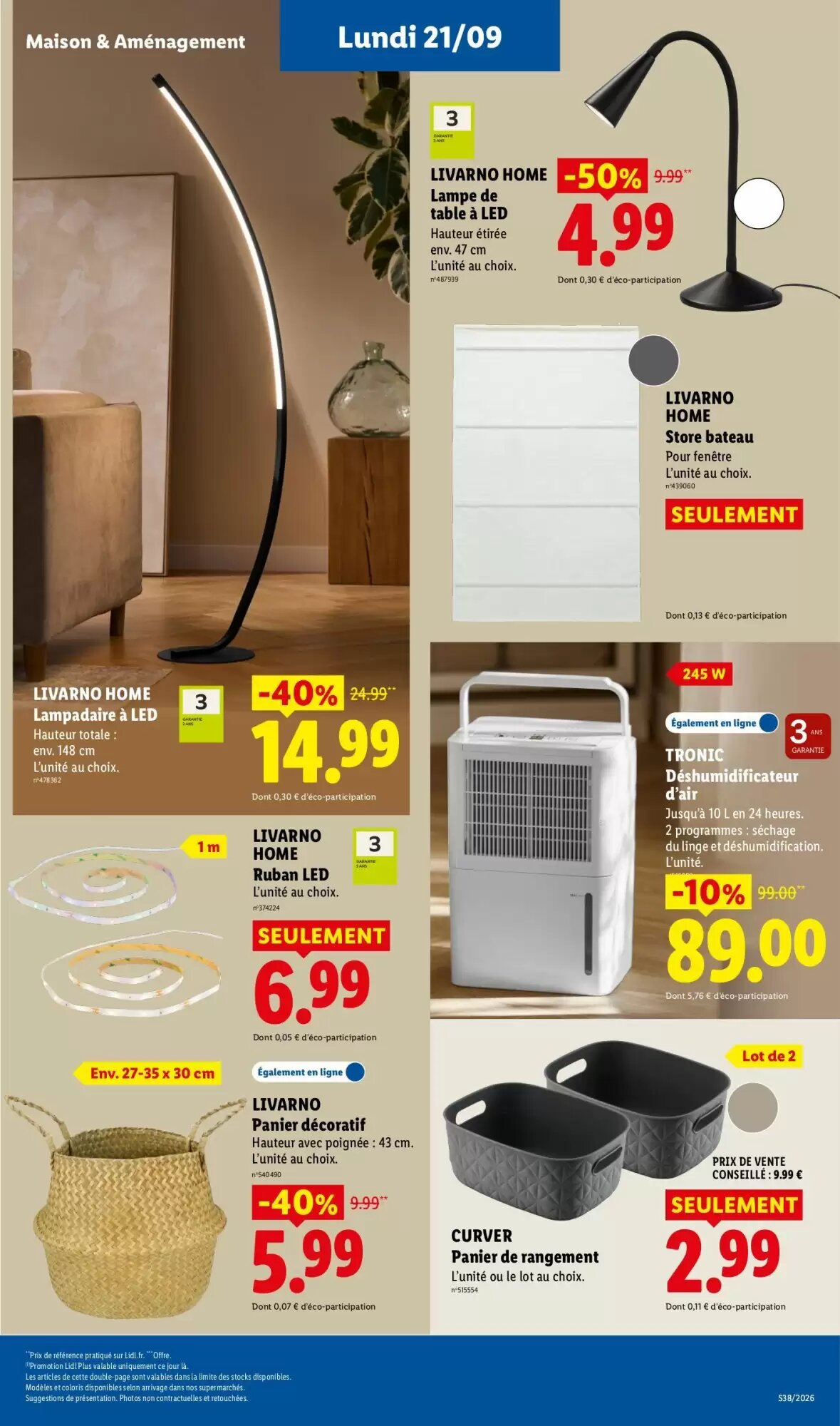 Prospectus promotionnel Lidl valable à partir du 17/09/2026 - Page 63.