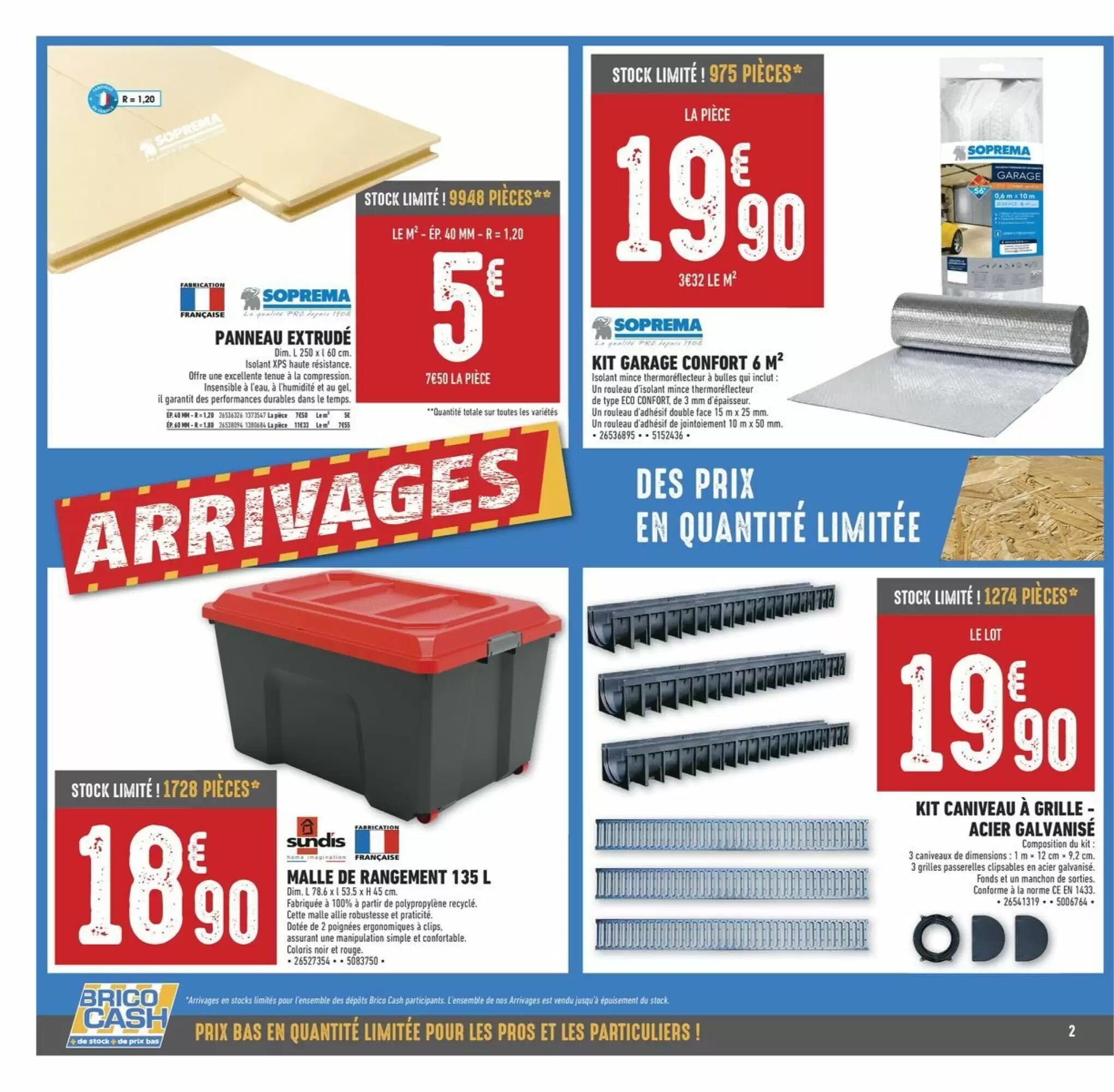 Prospectus promotionnel Brico Cash valable à partir du 18/09/2026 - Page 2.