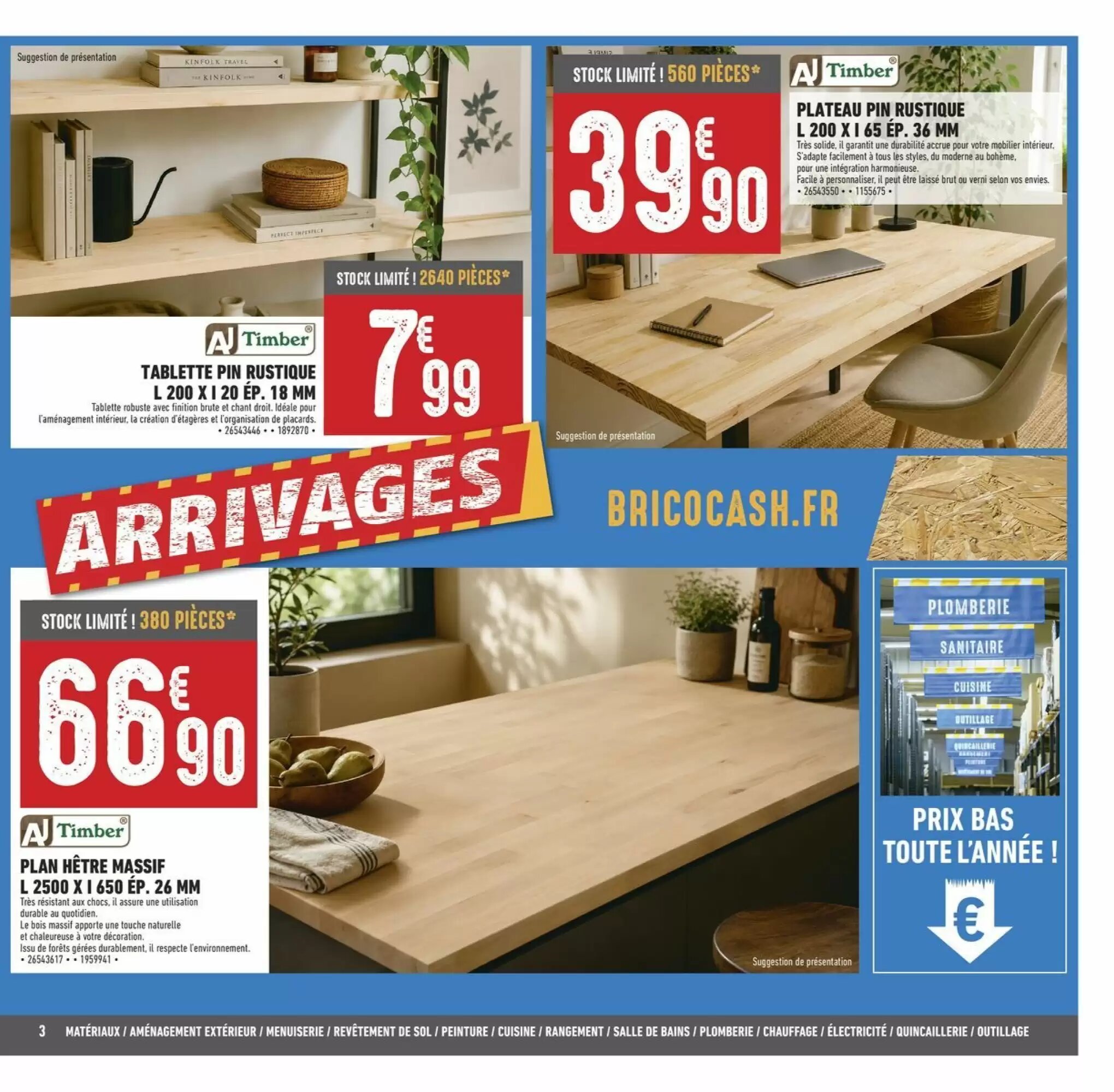 Prospectus promotionnel Brico Cash valable à partir du 18/09/2026 - Page 3.