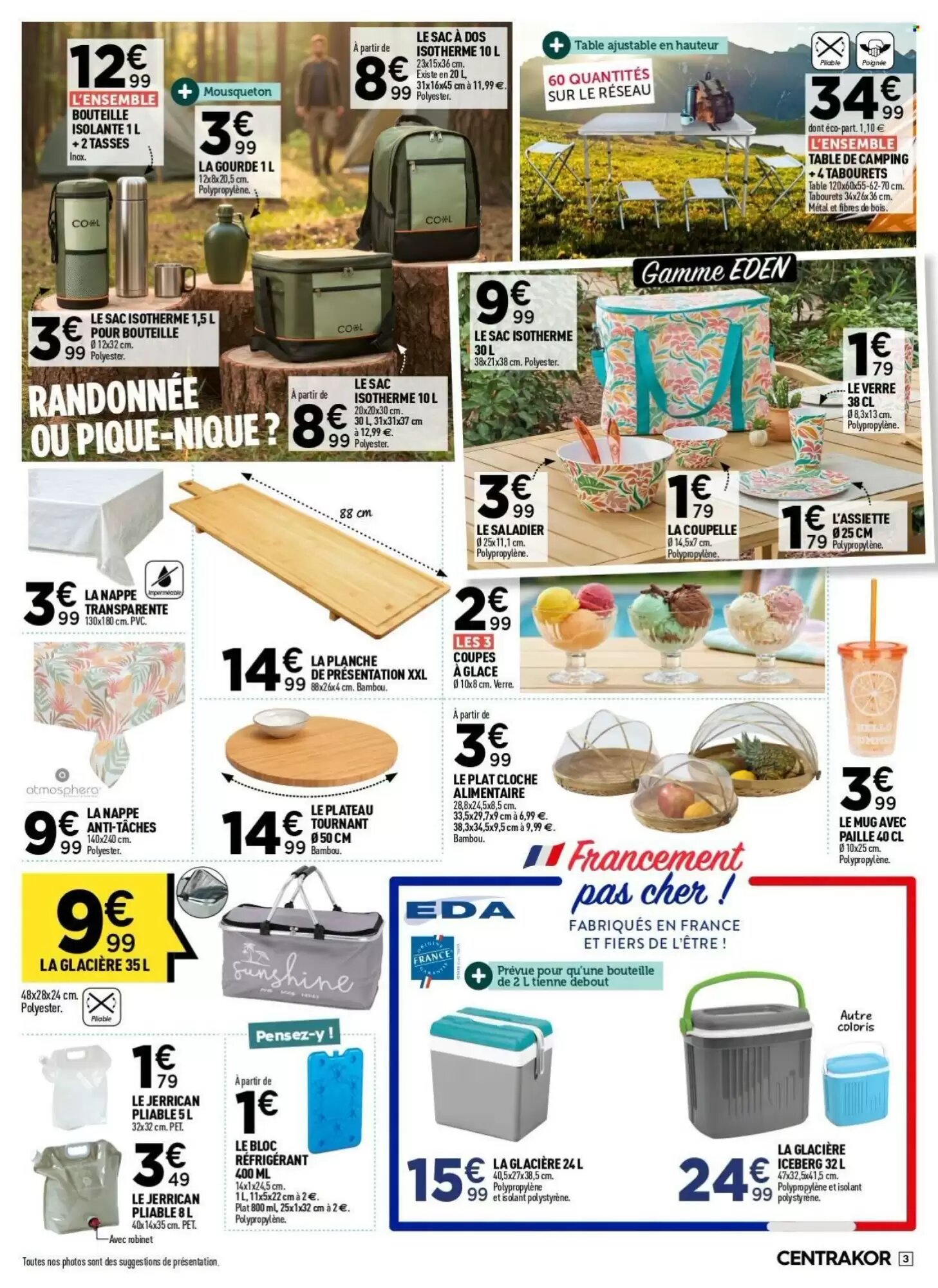 Prospectus promotionnel Centrakor valable à partir du 18/09/2026 - Page 3.