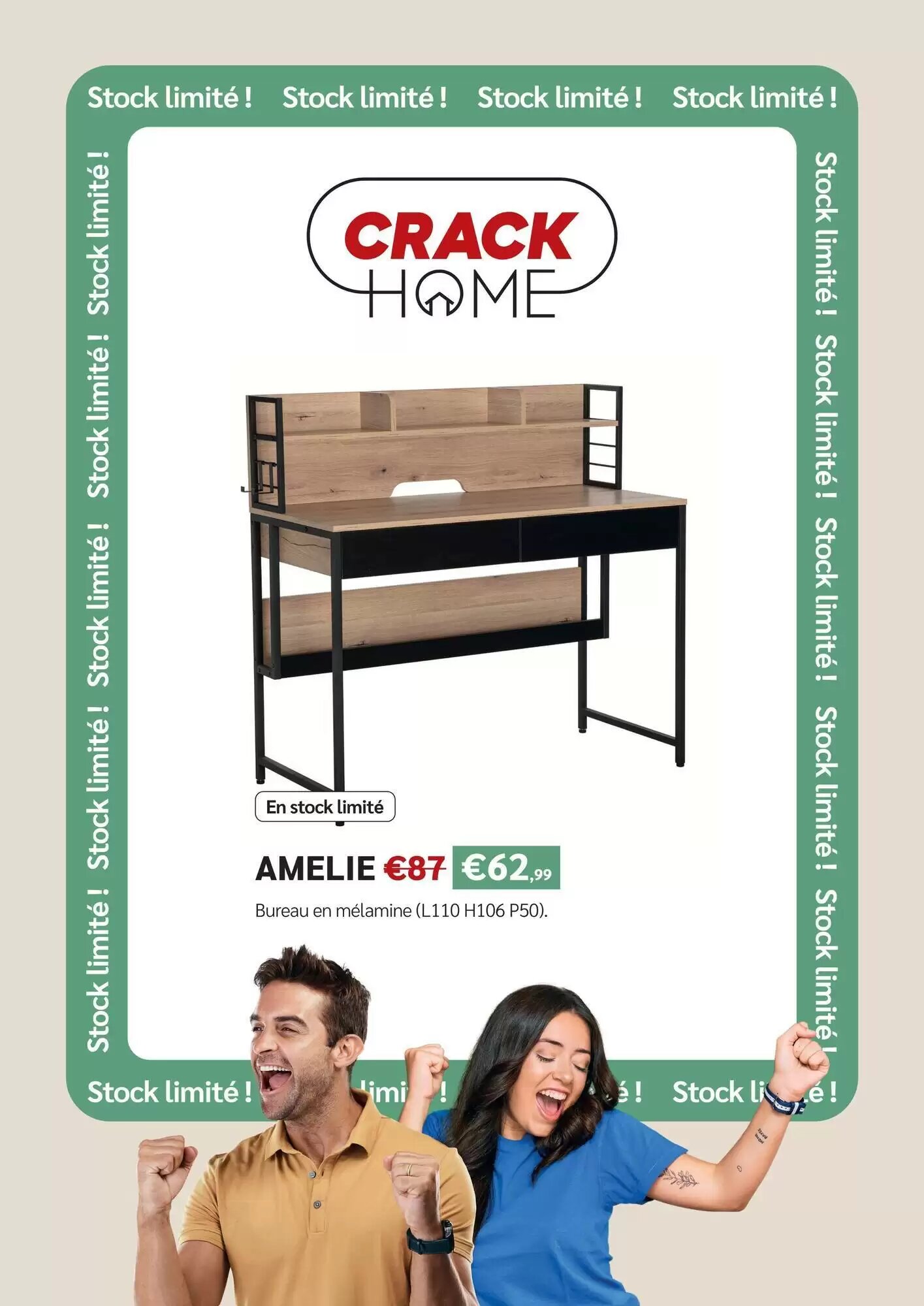 Prospectus promotionnel Meubles Crack valable à partir du 18/09/2026 - Page 29.
