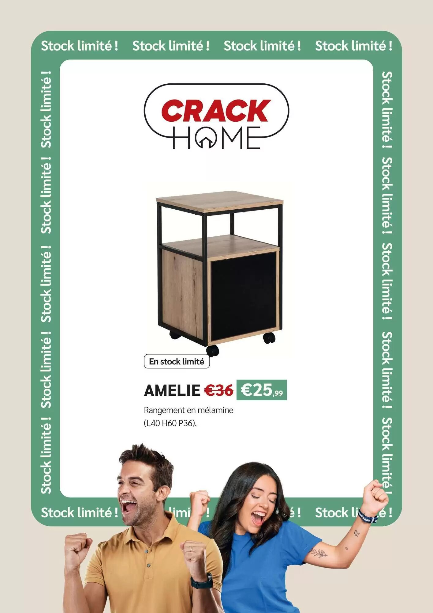 Prospectus promotionnel Meubles Crack valable à partir du 18/09/2026 - Page 30.