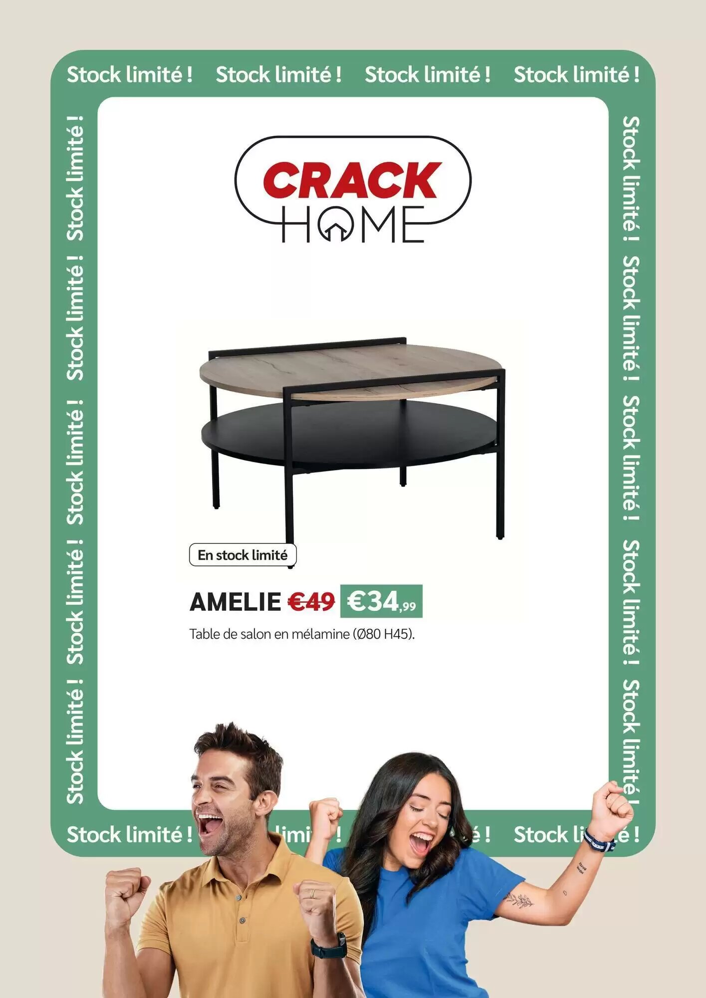 Prospectus promotionnel Meubles Crack valable à partir du 18/09/2026 - Page 35.