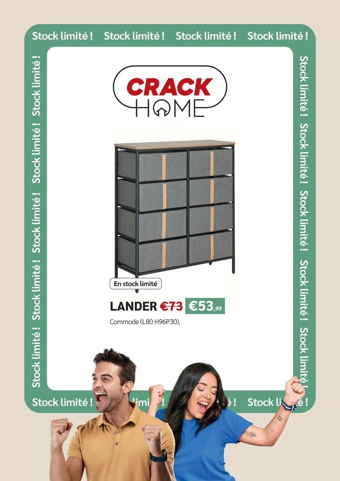 Prospectus promotionnel Meubles Crack valable à partir du 18/09/2026 - Page 38.