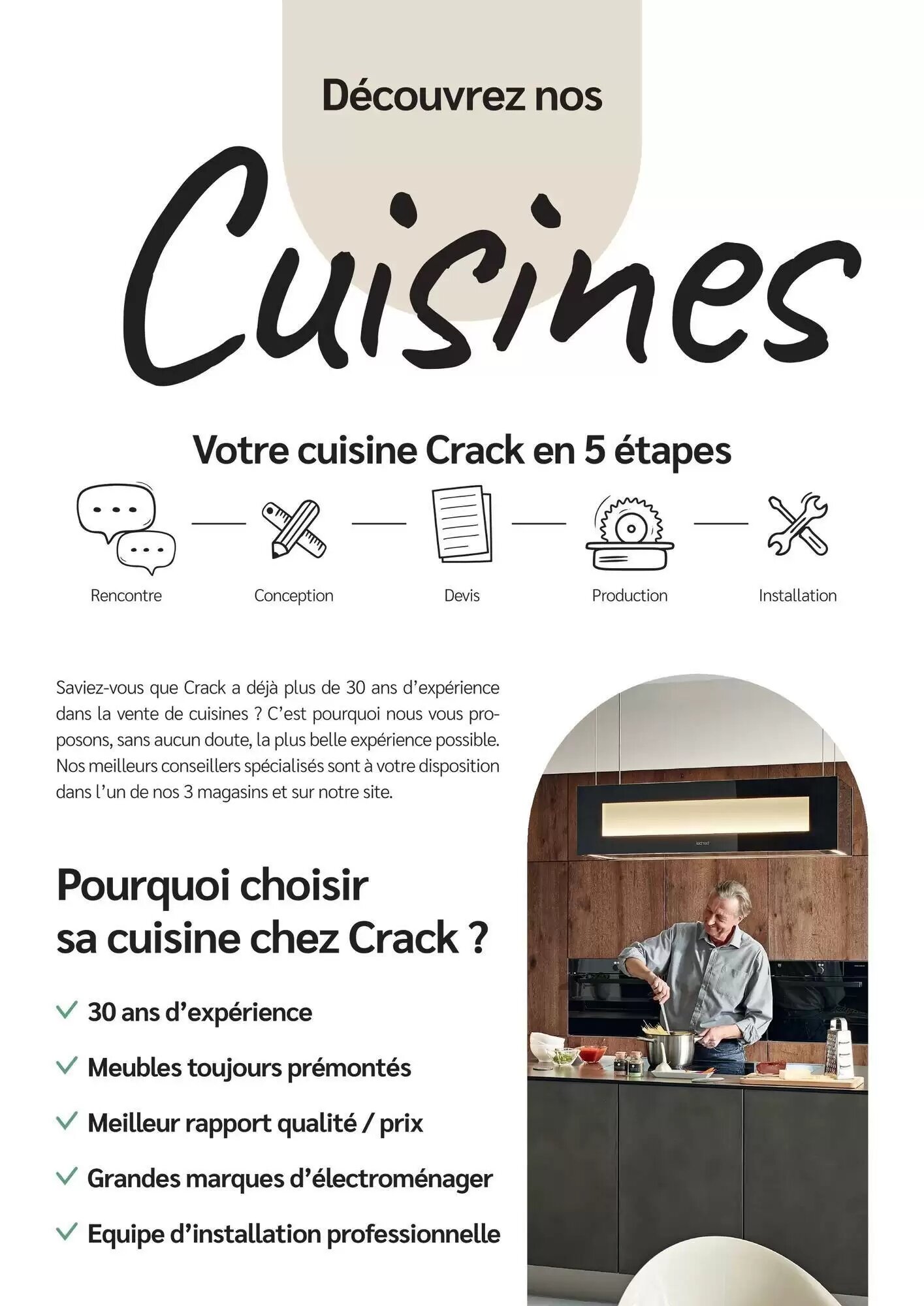 Prospectus promotionnel Meubles Crack valable à partir du 18/09/2026 - Page 43.