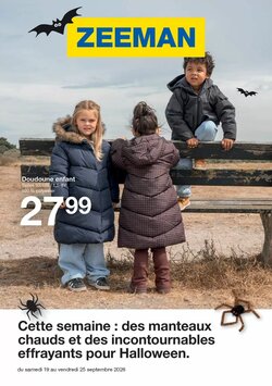 Prospectus promotionnel Zeeman valable à partir du 19/09/2026