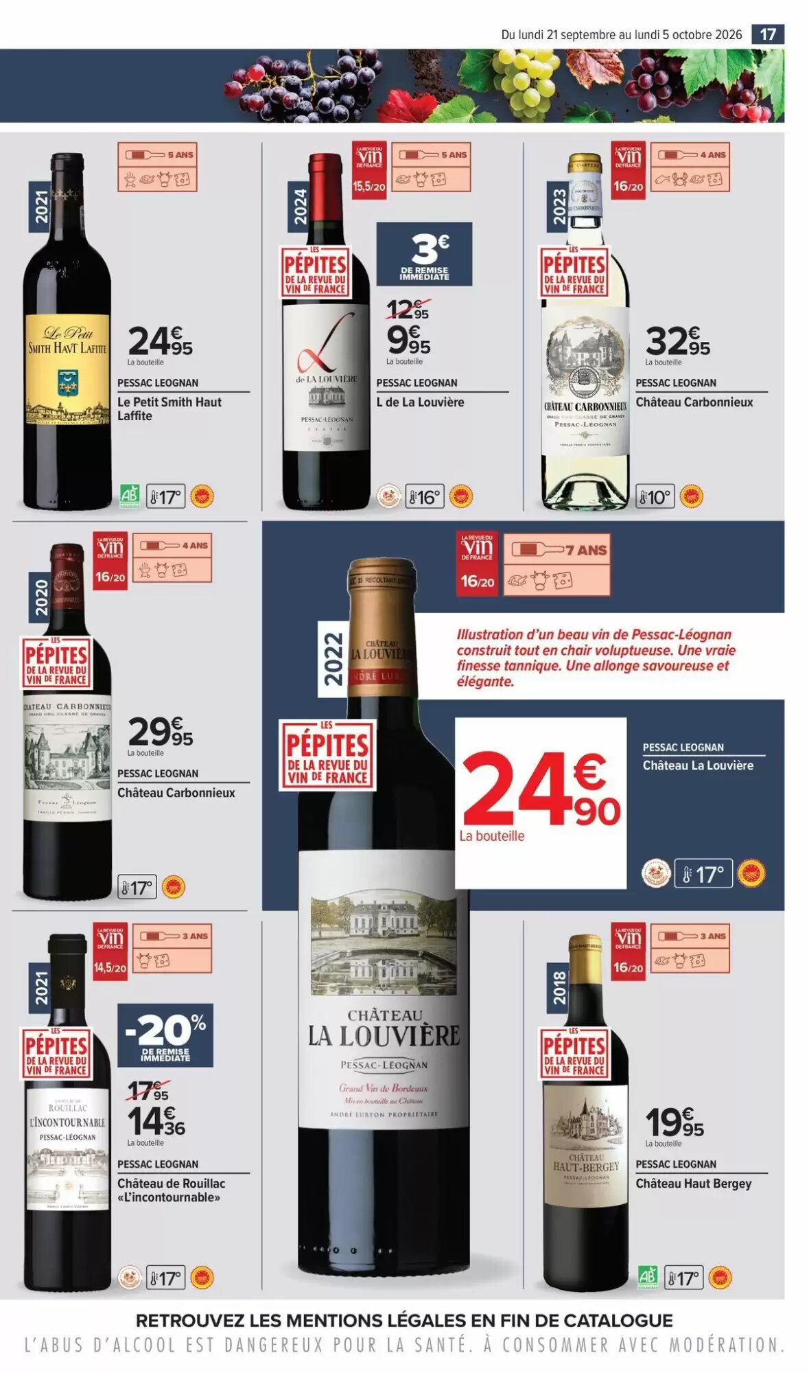 Prospectus promotionnel Carrefour valable à partir du 21/09/2026 - Page 17.