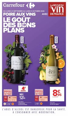 Prospectus promotionnel Carrefour valable à partir du 21/09/2026