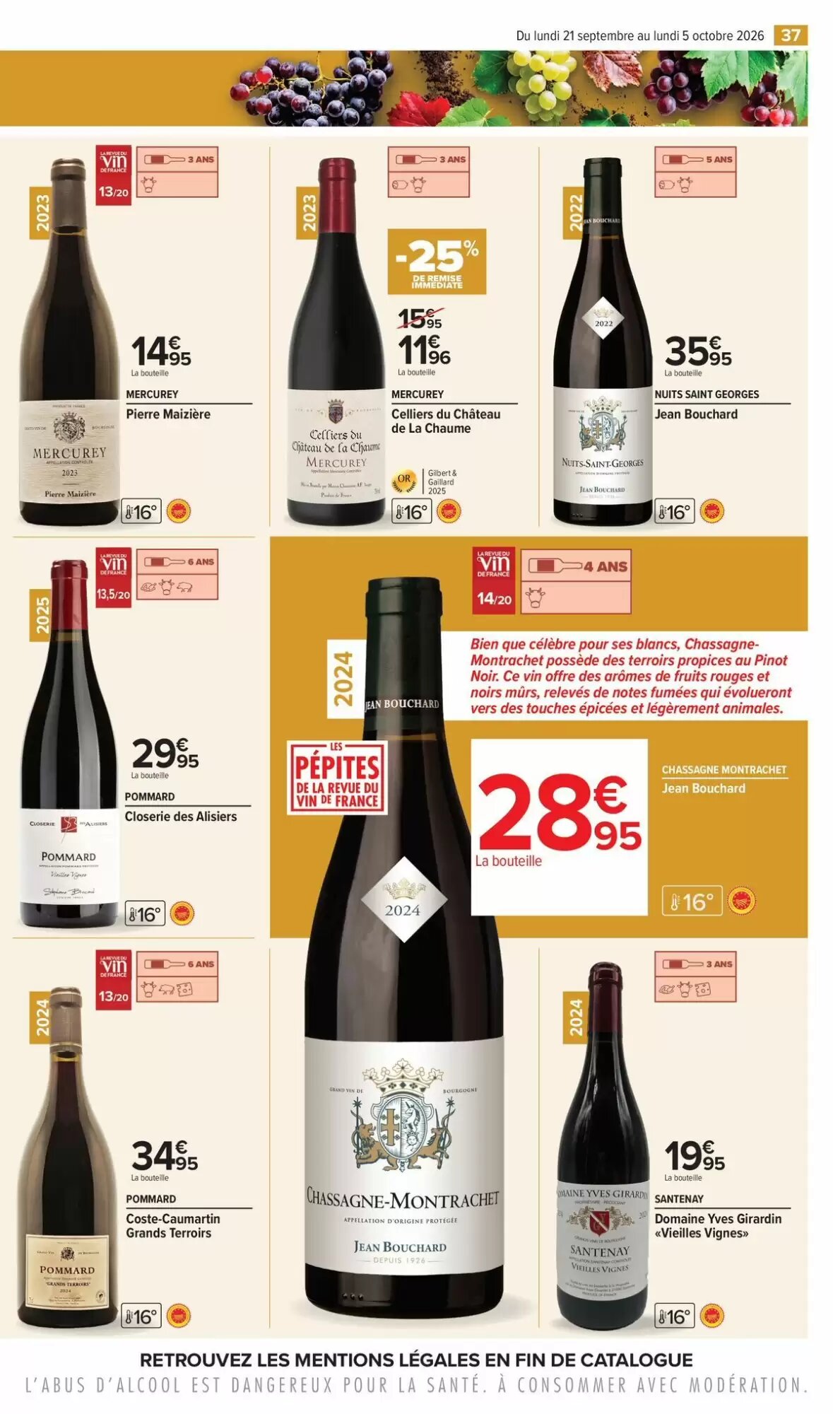 Prospectus promotionnel Carrefour valable à partir du 21/09/2026 - Page 37.